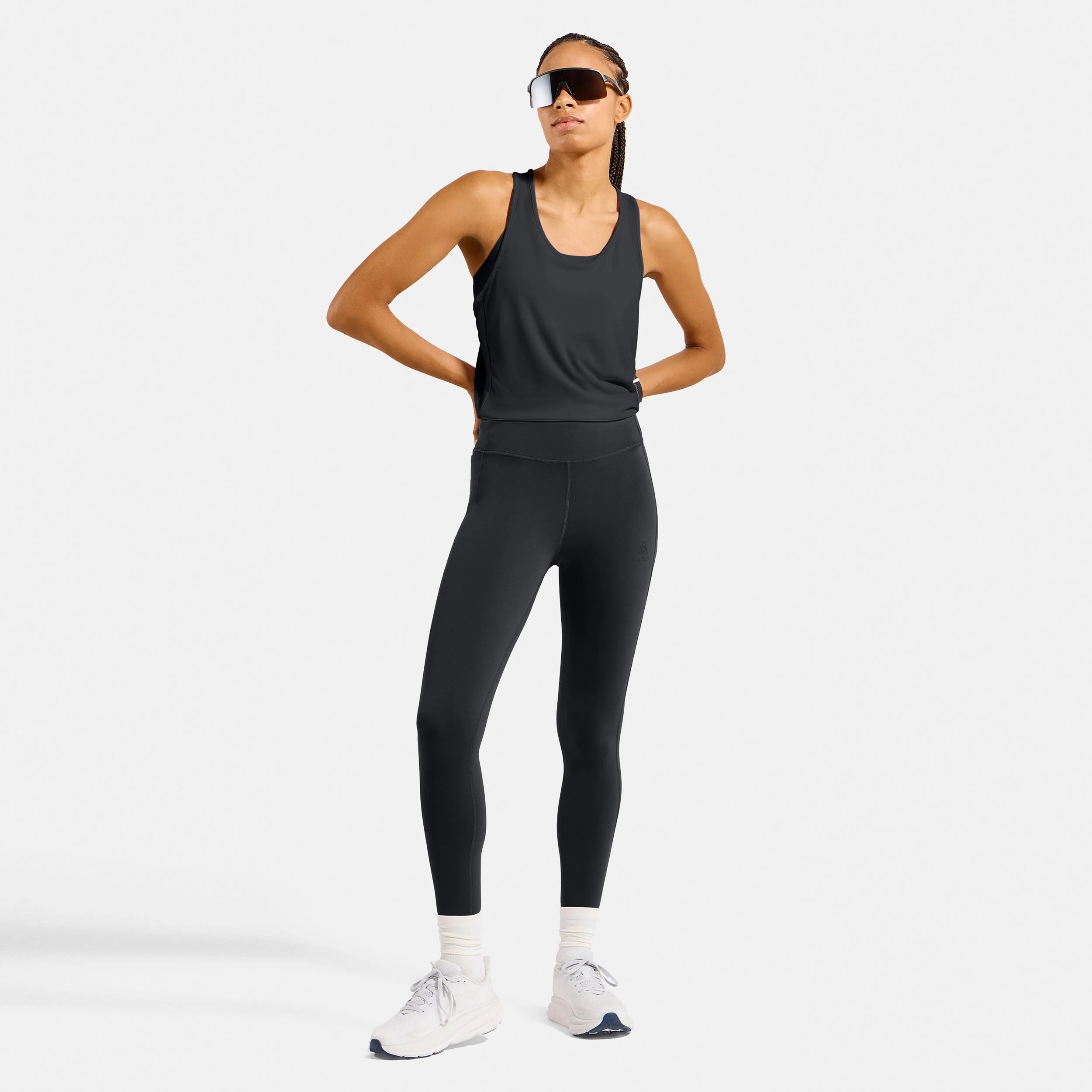 Essential Laufshirt Damen-schwarz - Image 6