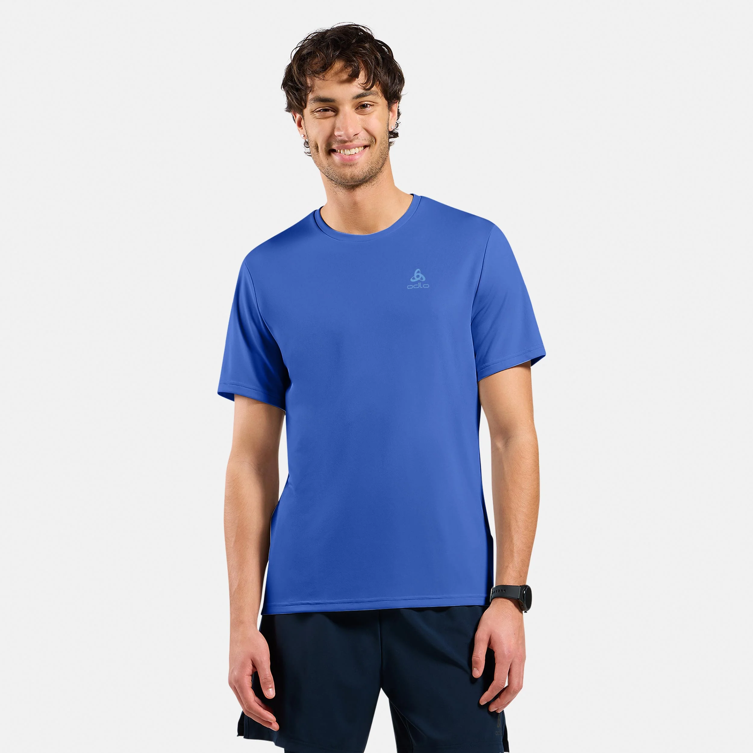 Essential Laufshirt Herren-blau - Image 3