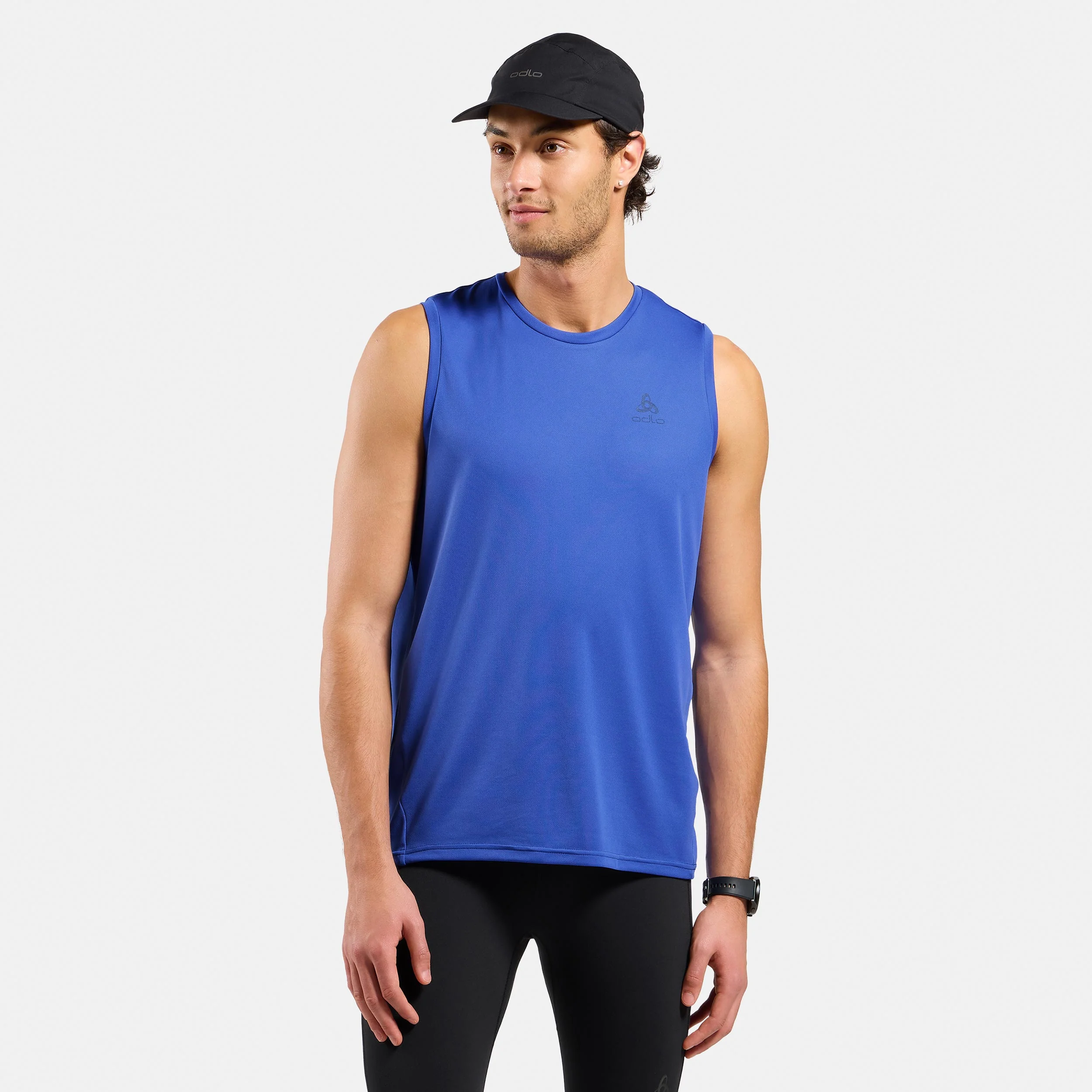 Essential Laufshirt Herren-blau, blau - Image 3