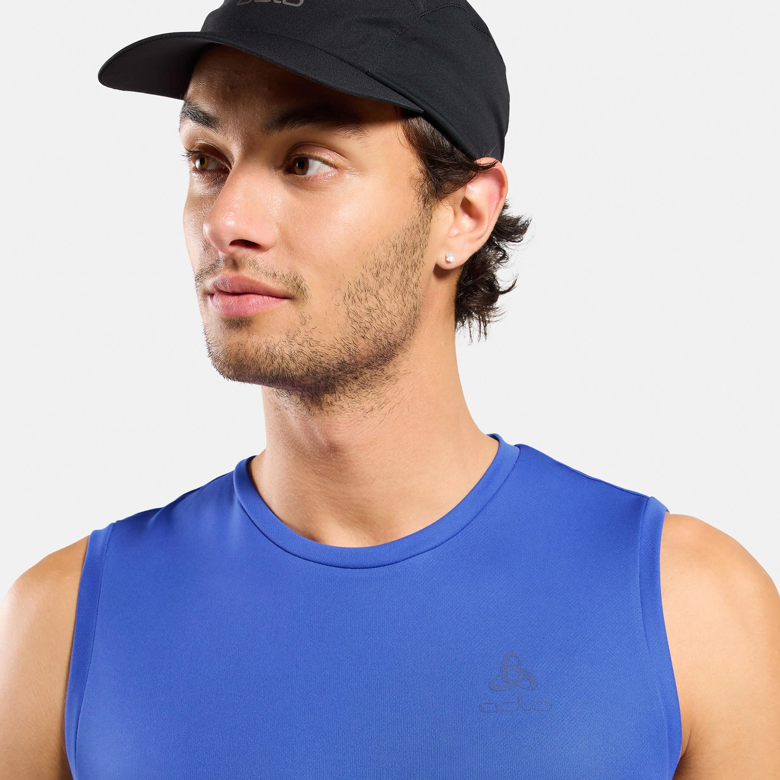 Essential Laufshirt Herren-blau, blau - Image 5