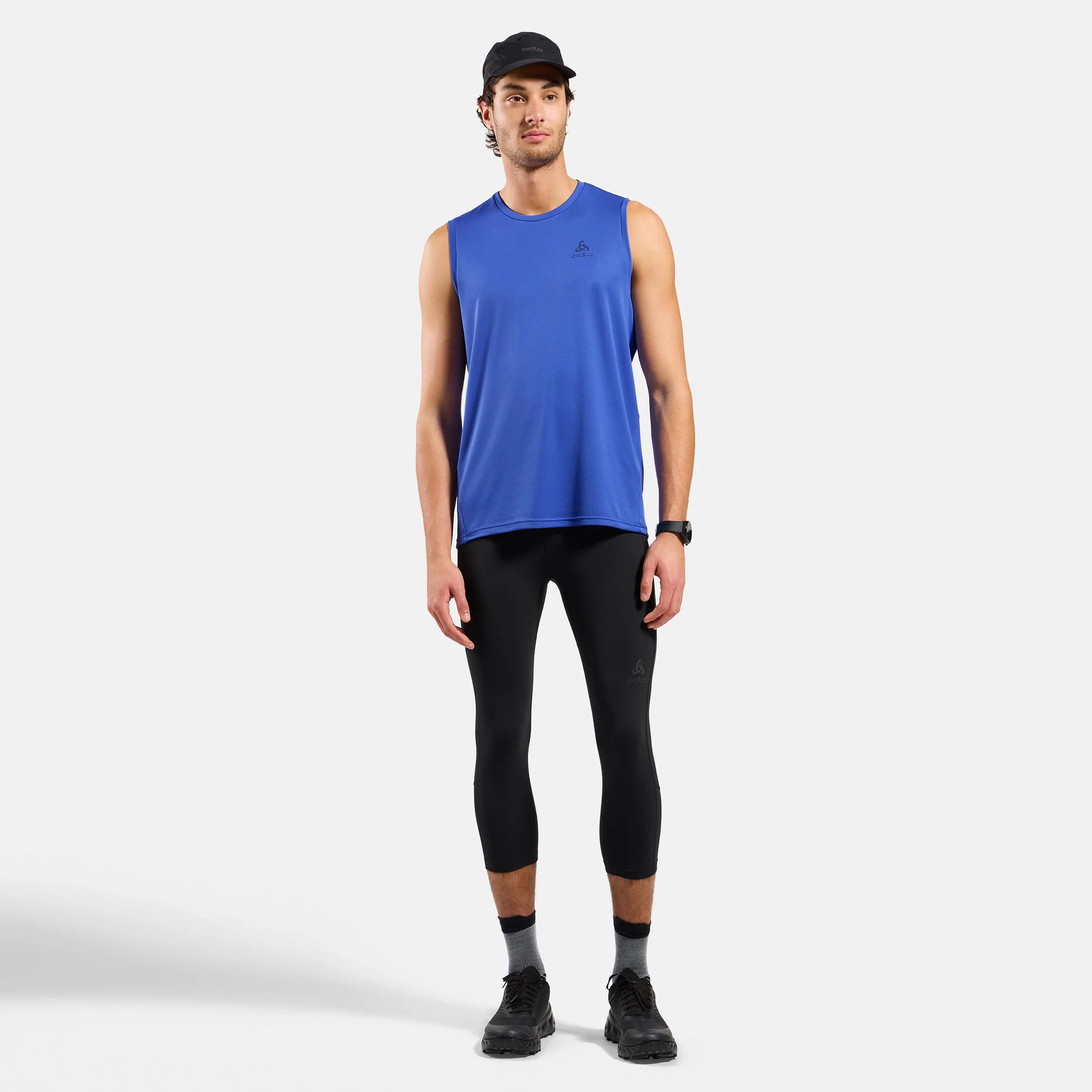 Essential Laufshirt Herren-blau, blau - Image 6