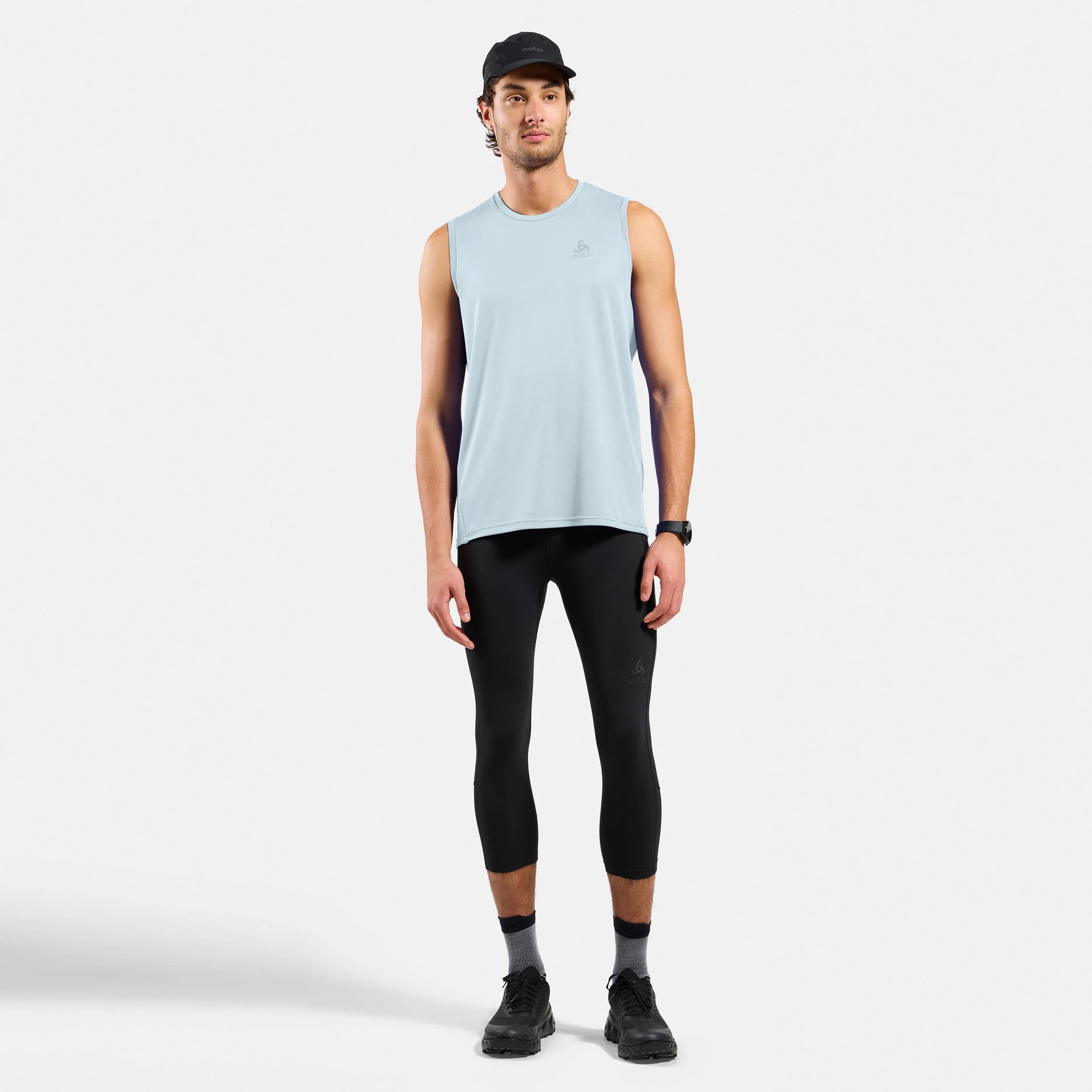 Essential Laufshirt Herren-hellblau - Image 6