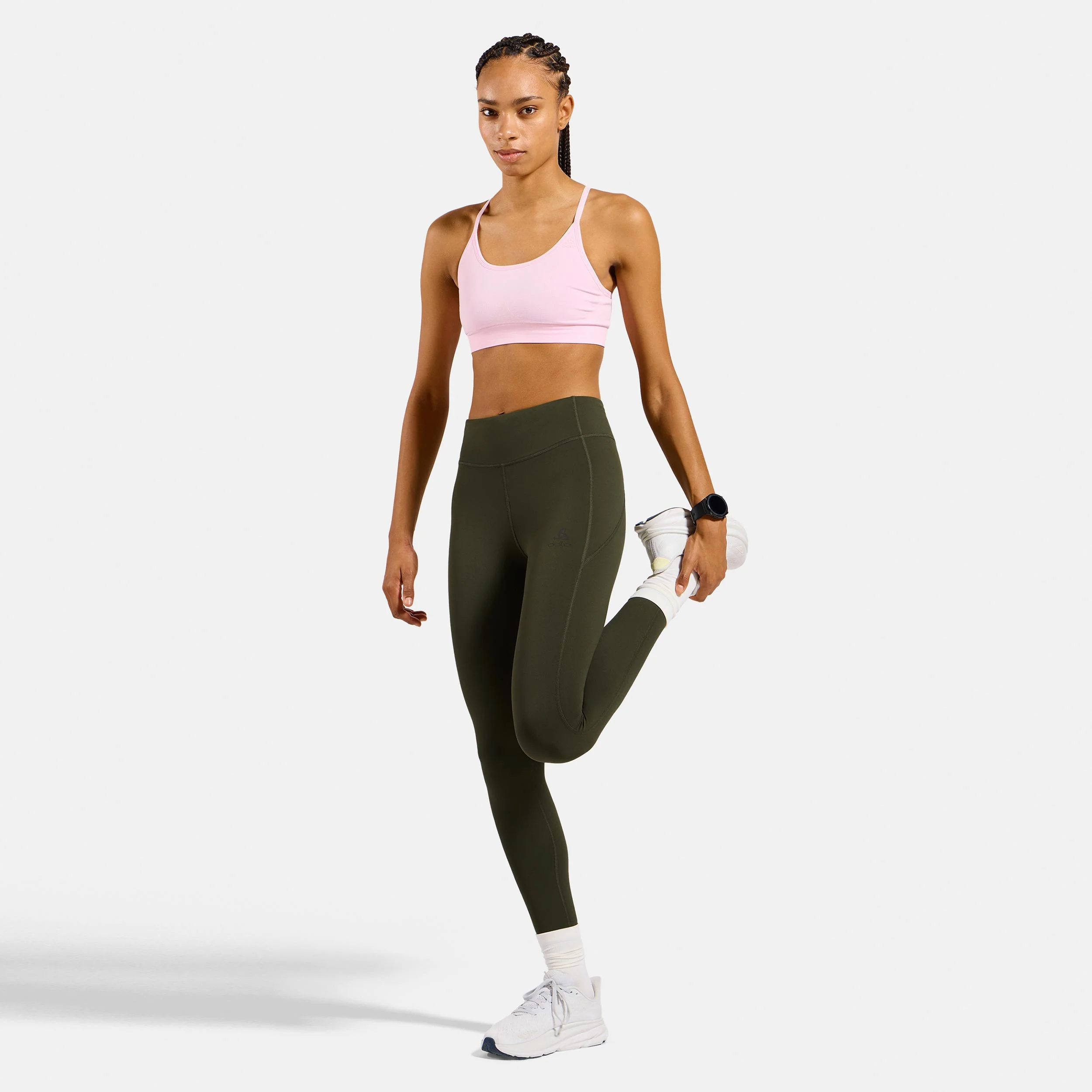 Essential Lauftight Damen-dunkelgrün - Image 7