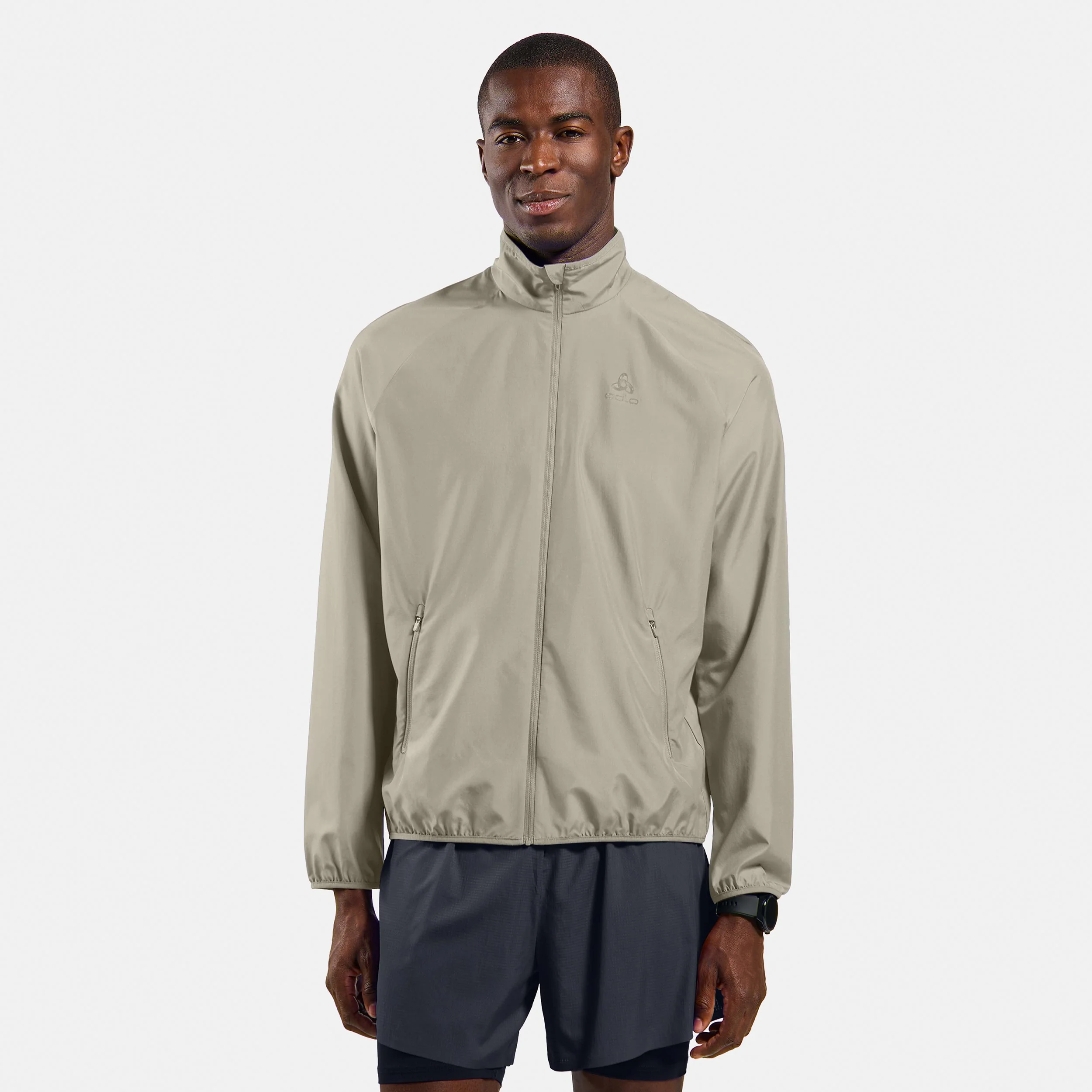 Essential Light Laufjacke Herren-grau - Image 3