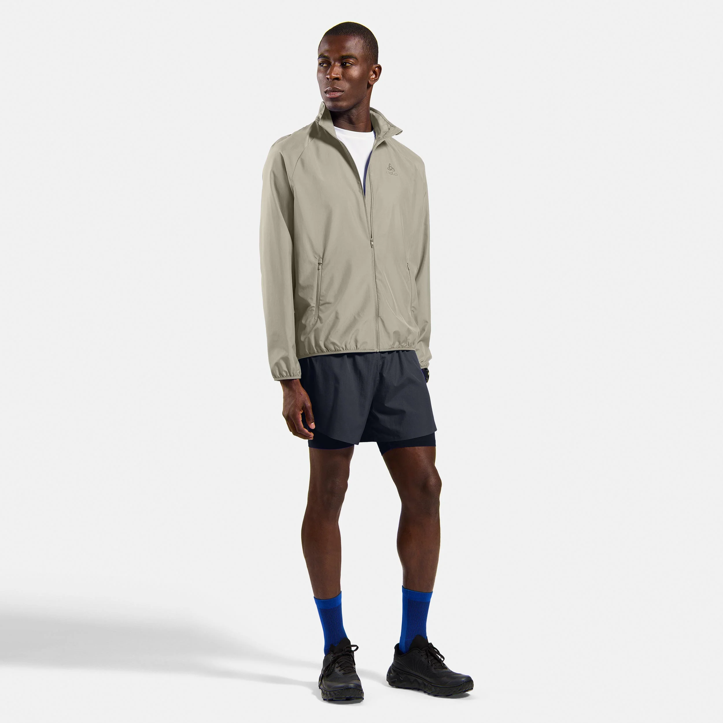 Essential Light Laufjacke Herren-grau - Image 7