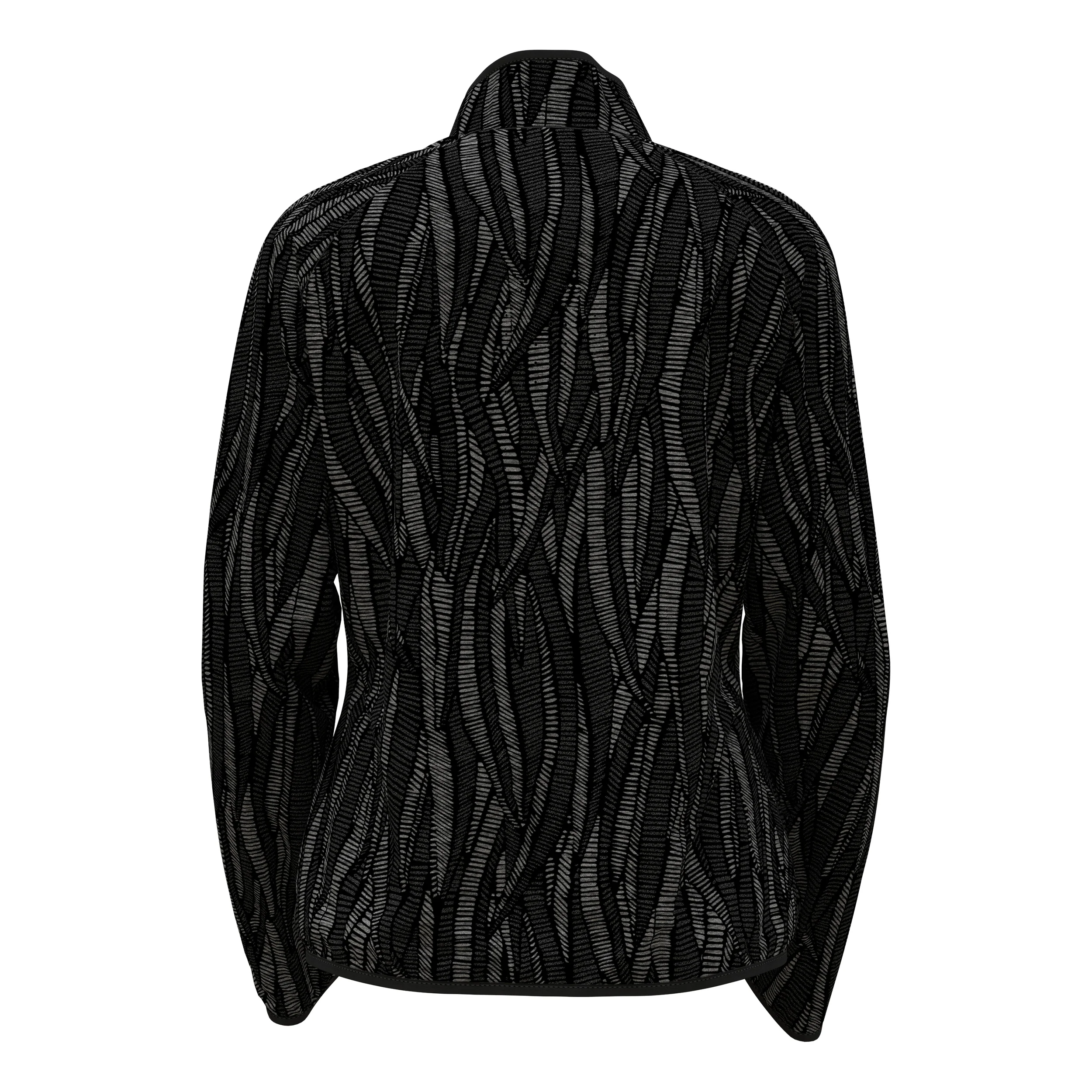 Essential Light Print Laufjacke Damen-Schwarz - Image 2