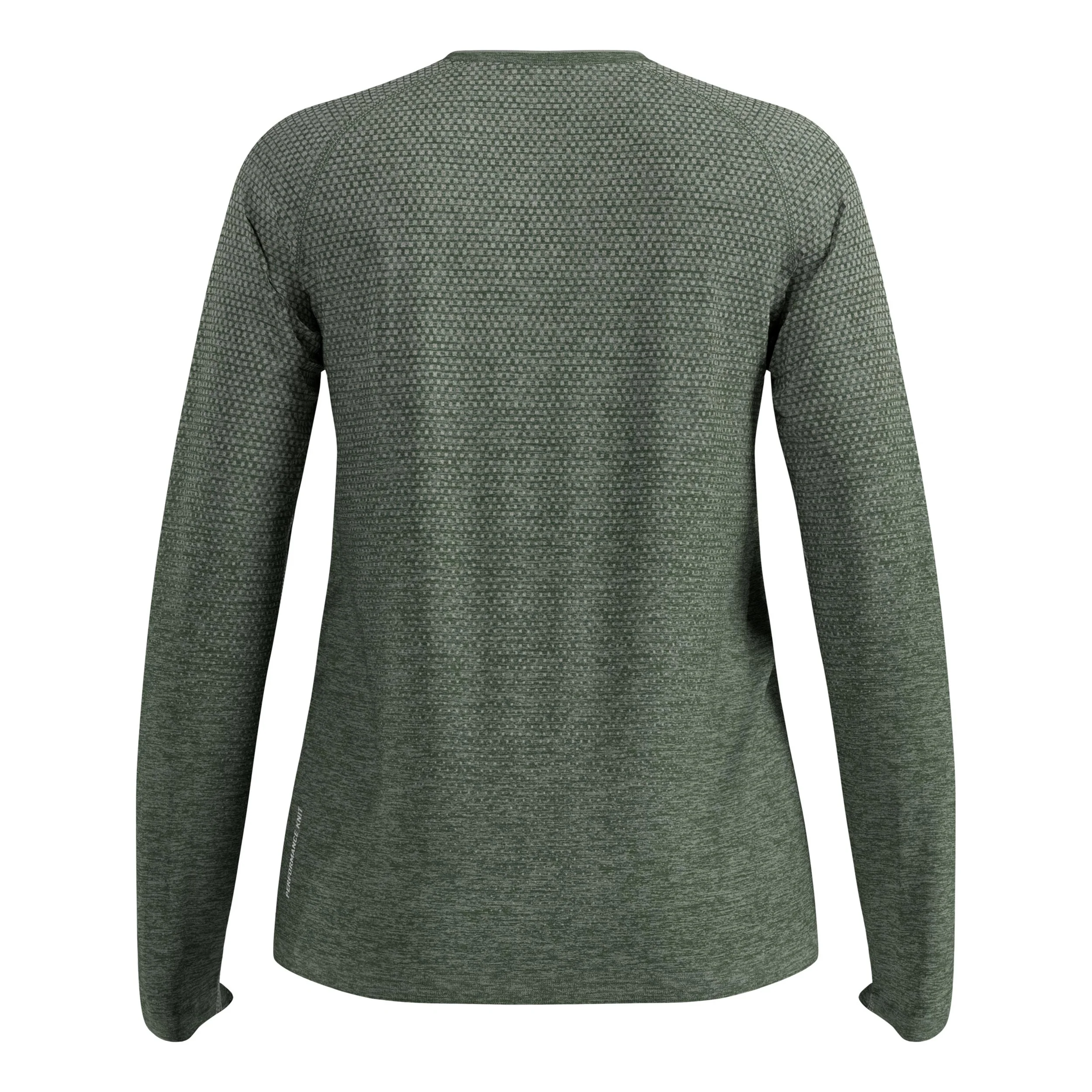 Essential Seamless Crew Neck Longsleeve Damen-oliv - Image 2