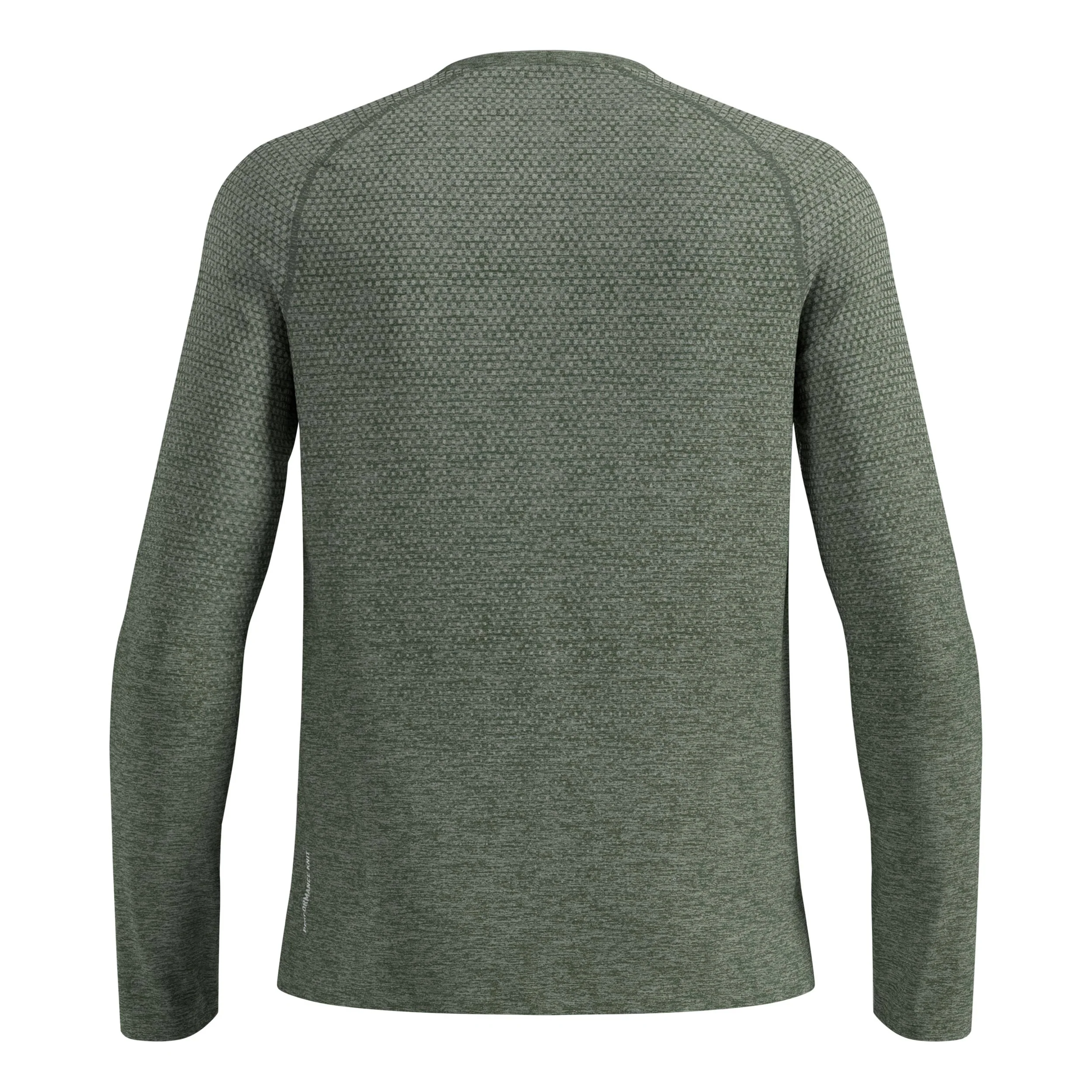 Essential Seamless Crew Neck Longsleeve Herren-oliv - Image 2