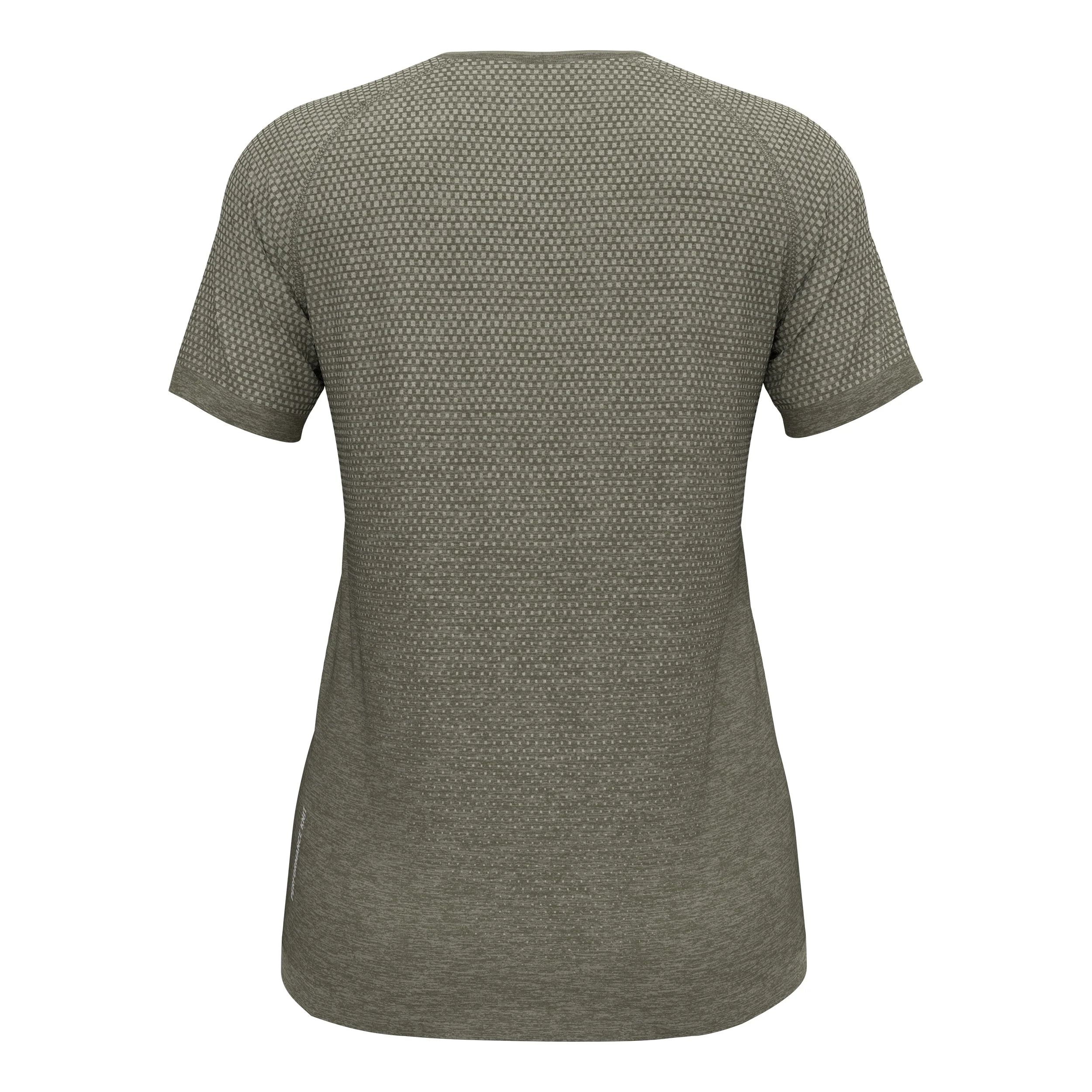 Essential Seamless Laufshirt Damen-Khaki - Image 2