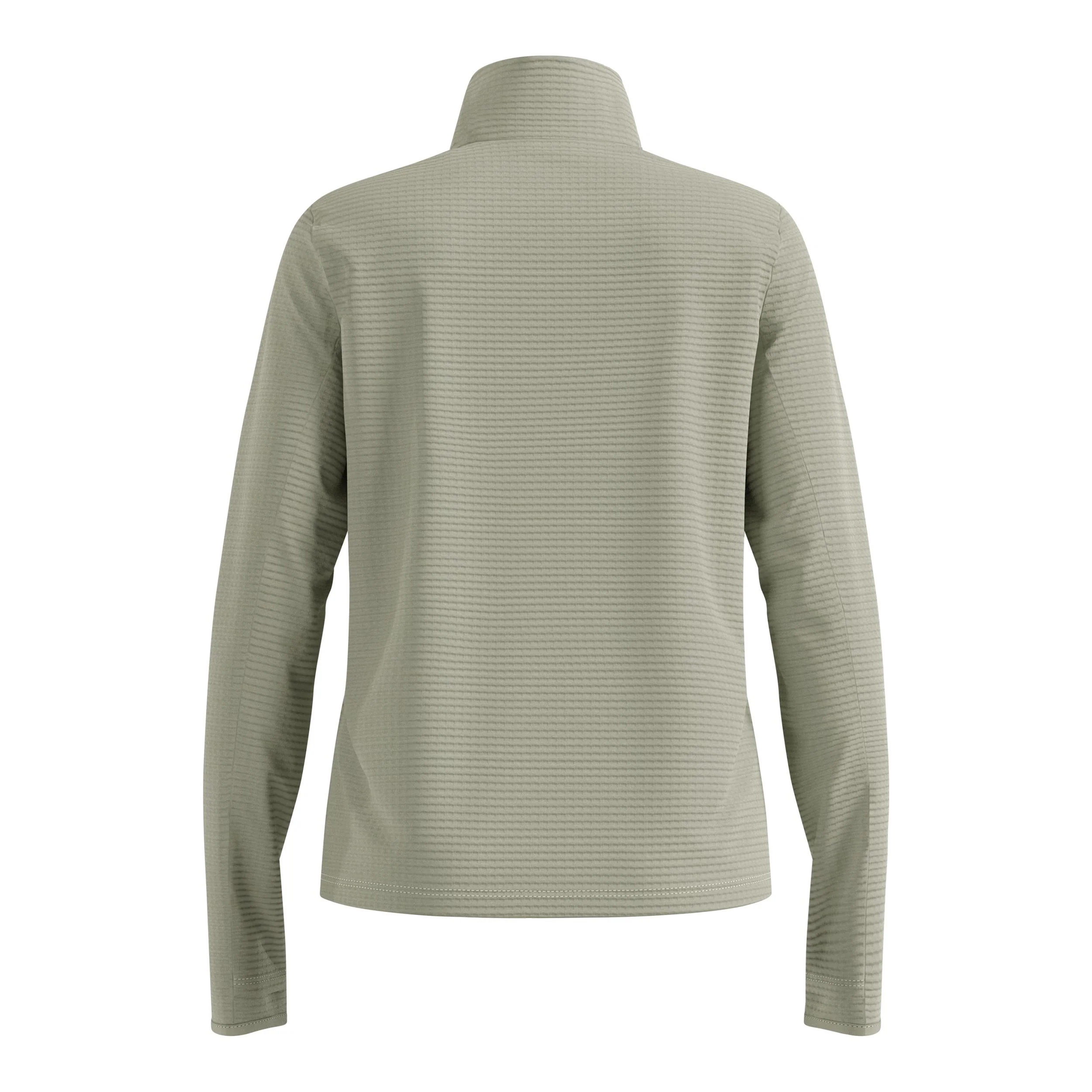 Essential Thermal Midlayer 1/2 Zip Laufshirt Damen-Oliv - Image 2