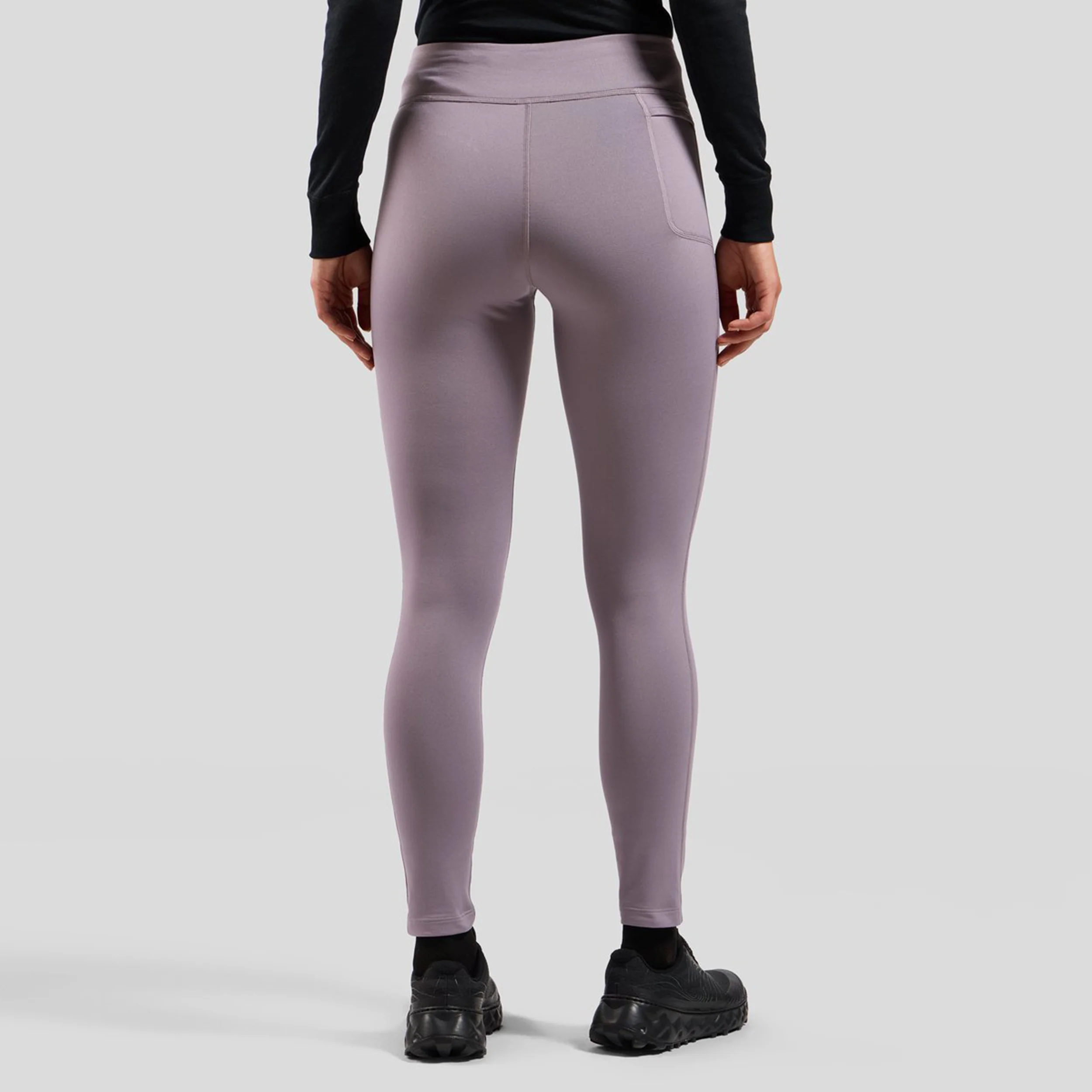 Essential Warm Lauftight Damen-Grau - Image 4