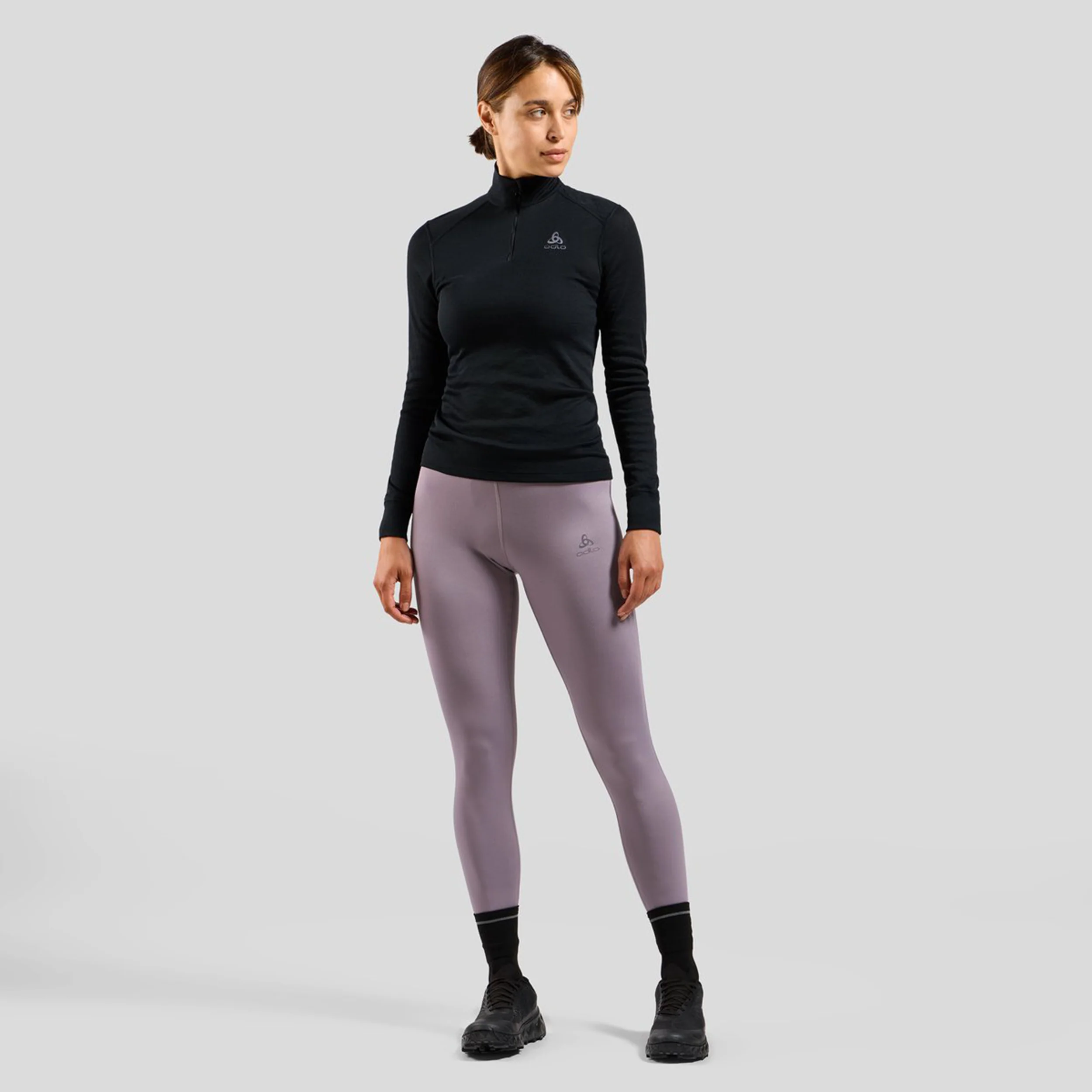 Essential Warm Lauftight Damen-Grau - Image 8