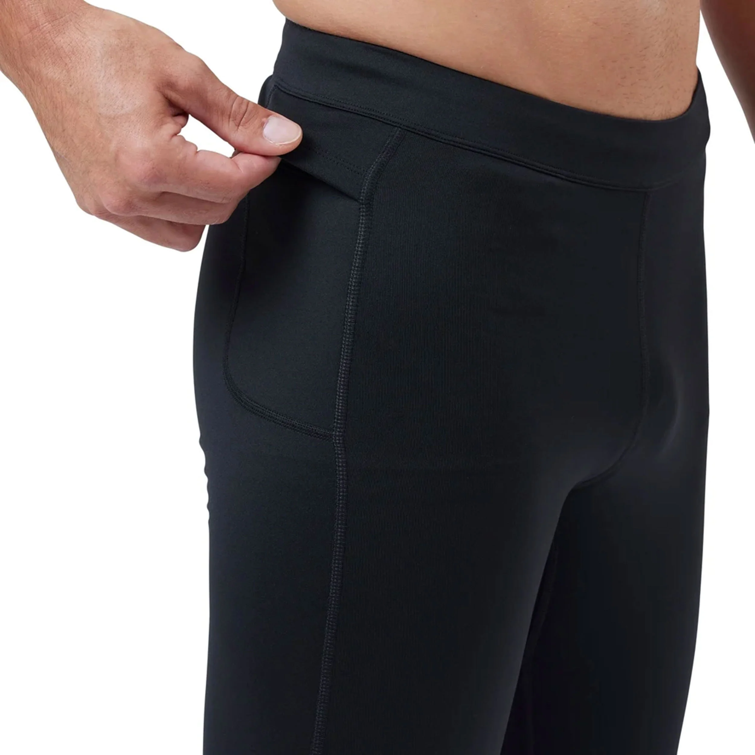 Essential Warm Lauftight Herren-Schwarz - Image 5