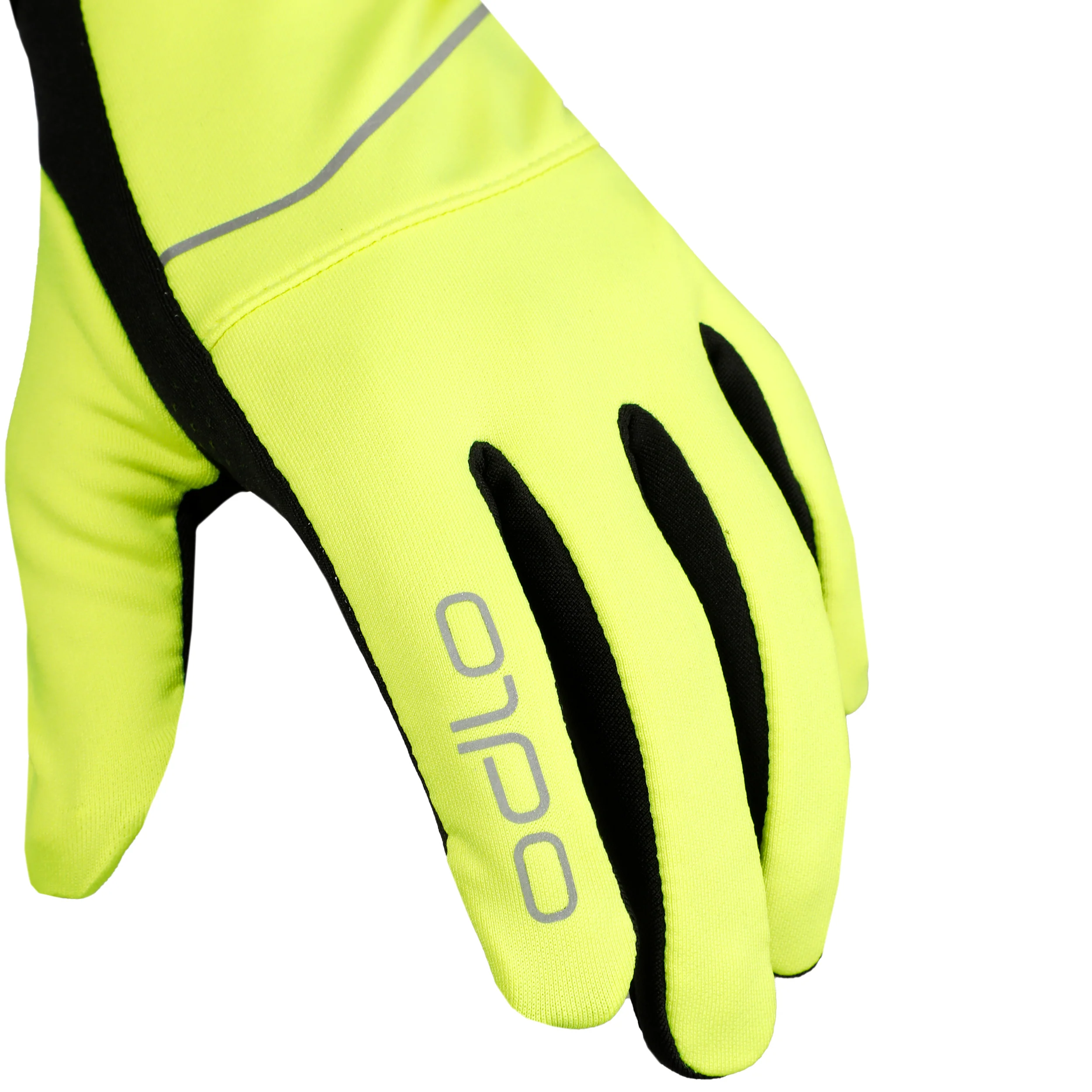 Intensity Safety Light Handschuhe-Schwarz,Gelb - Image 4