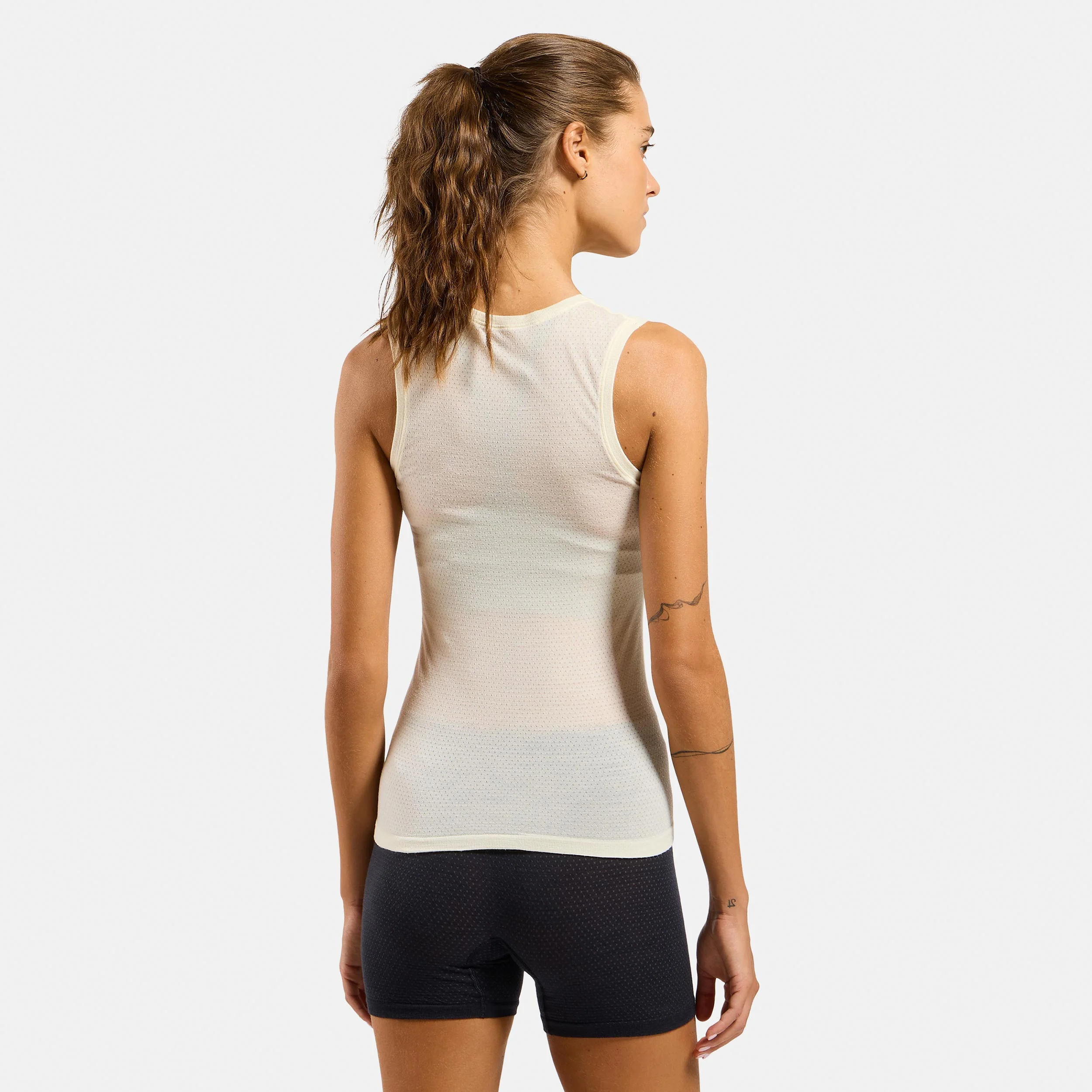 Merino PW 140 Seamless Unterhemd Damen-beige - Image 4