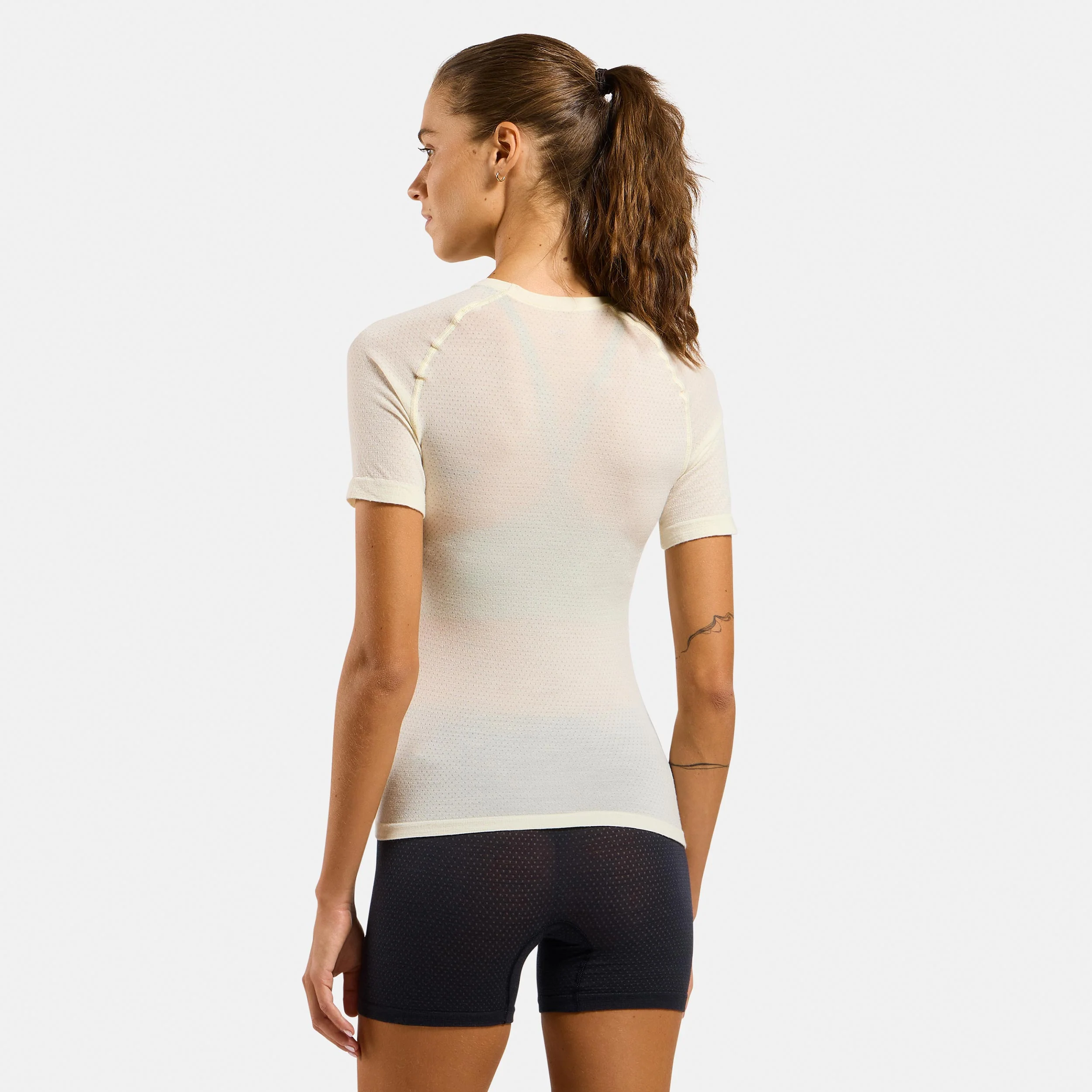 Merino PW 140 Seamless Unterhemd Damen-beige - Image 4