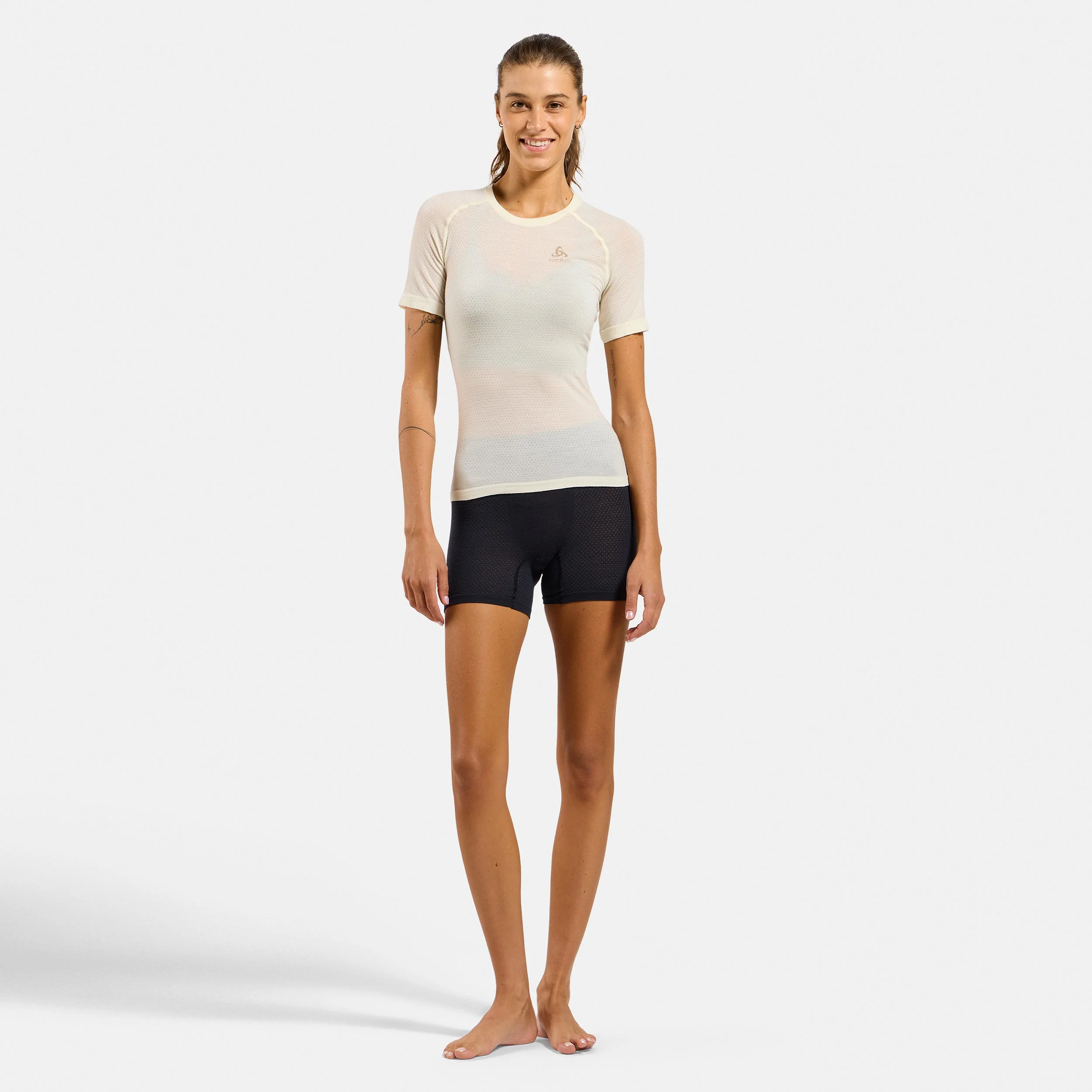 Merino PW 140 Seamless Unterhemd Damen-beige - Image 6