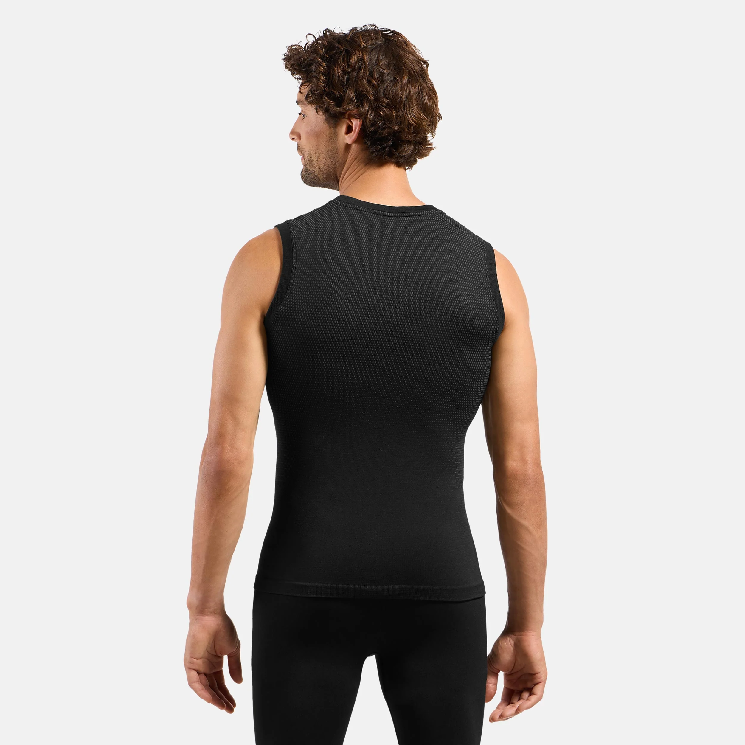 Performance Laufshirt Herren-Schwarz - Image 4