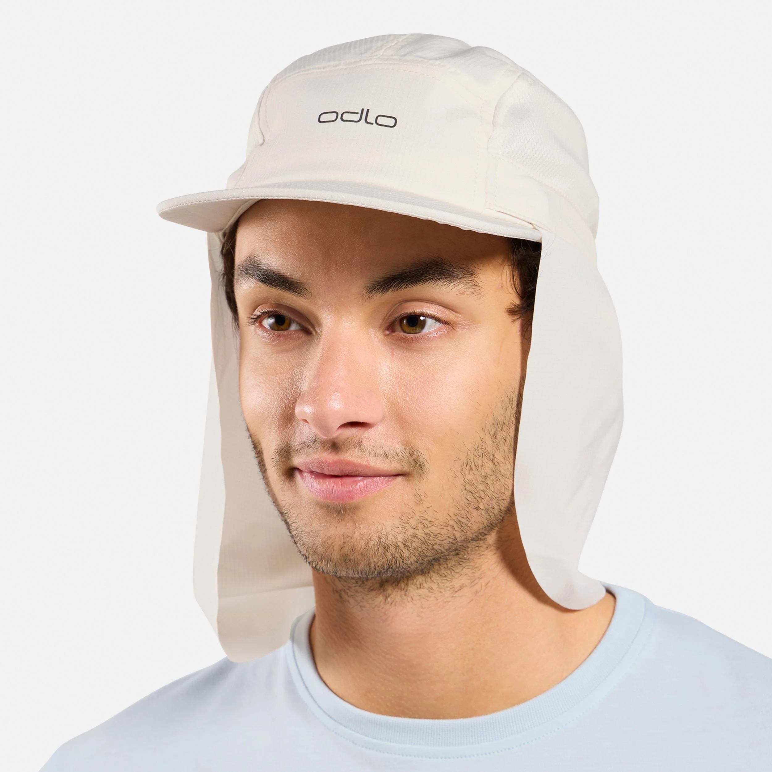 Performance Light Shade Cap Unisex-creme - Image 3