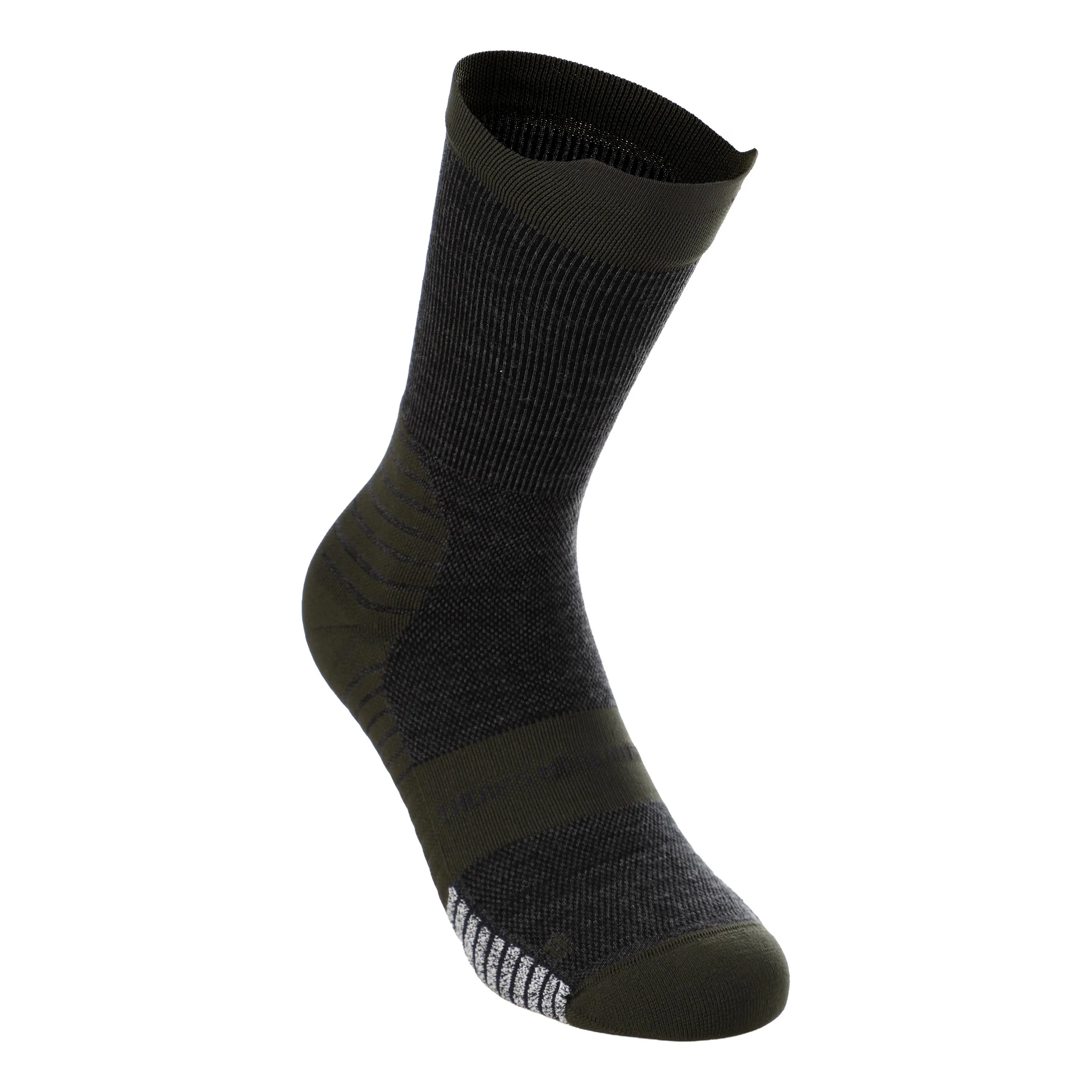 Performance Merino Trail Laufsocken Unisex-dunkelgrün
