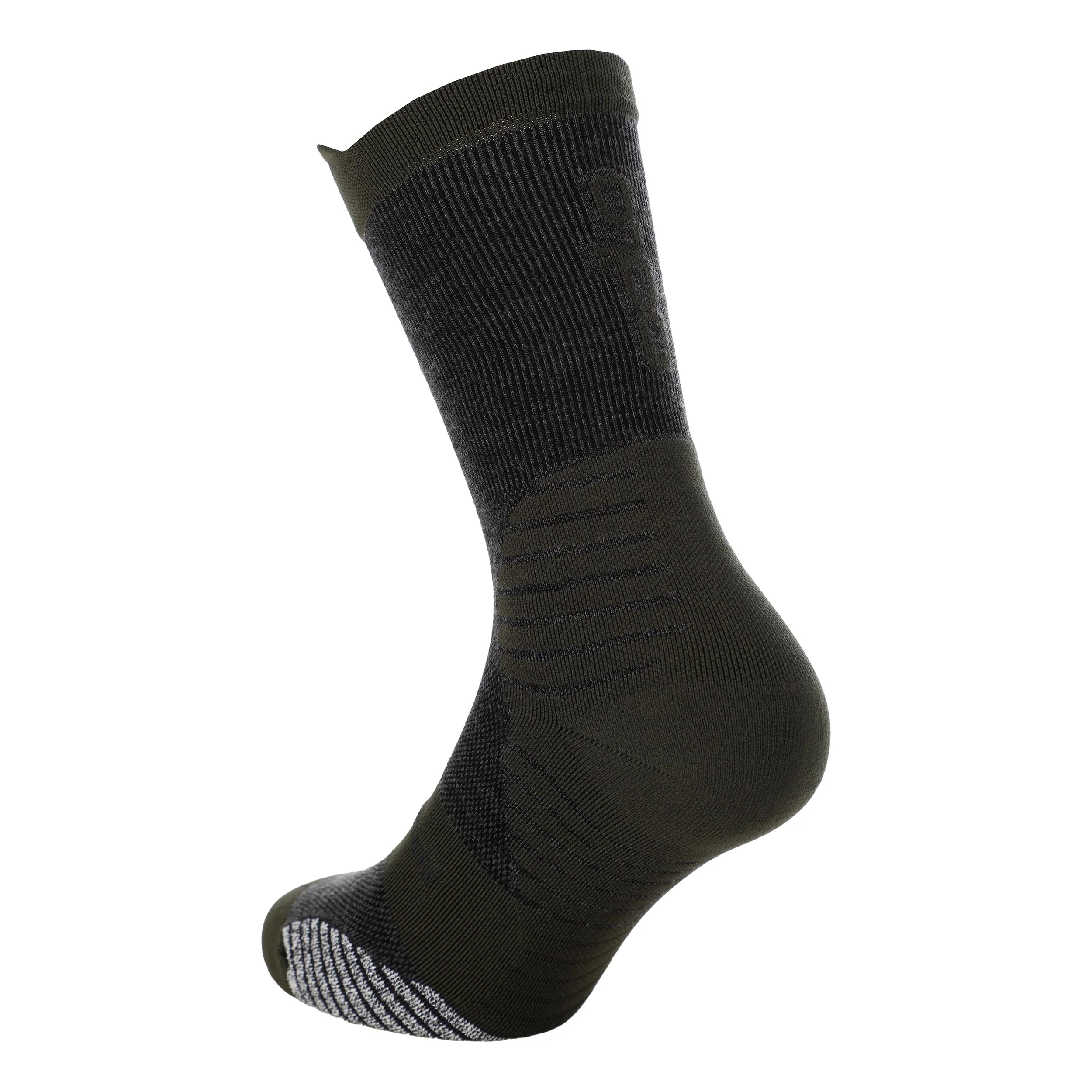 Performance Merino Trail Laufsocken Unisex-dunkelgrün - Image 2
