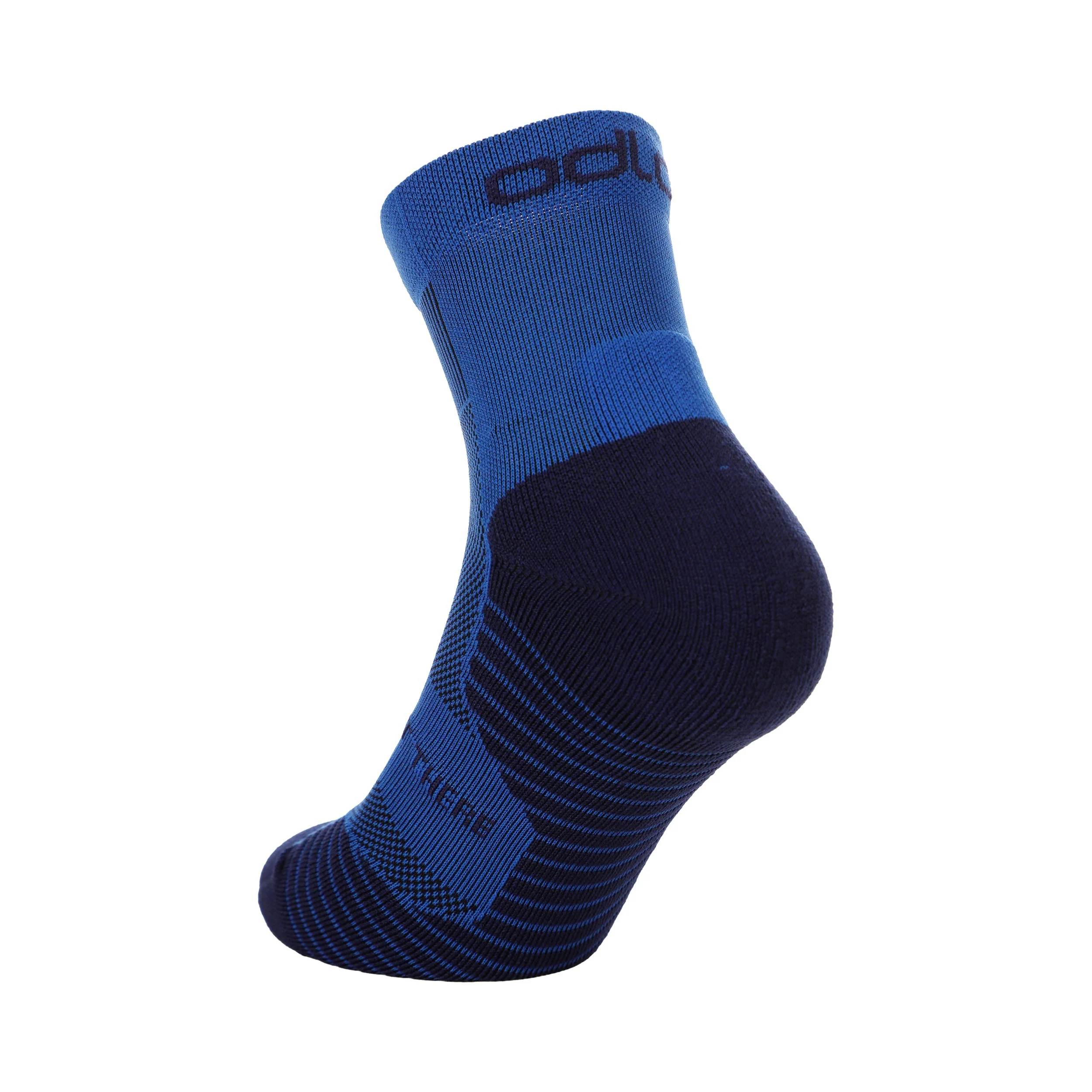 Performance Run Quarter  Laufsocken Unisex-blau - Image 2