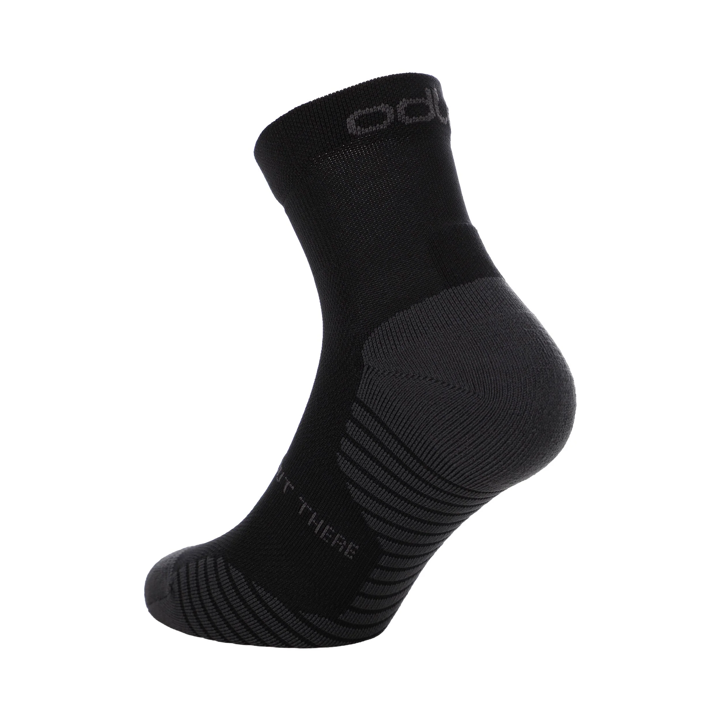 Performance Run Quarter  Laufsocken Unisex-schwarz - Image 2