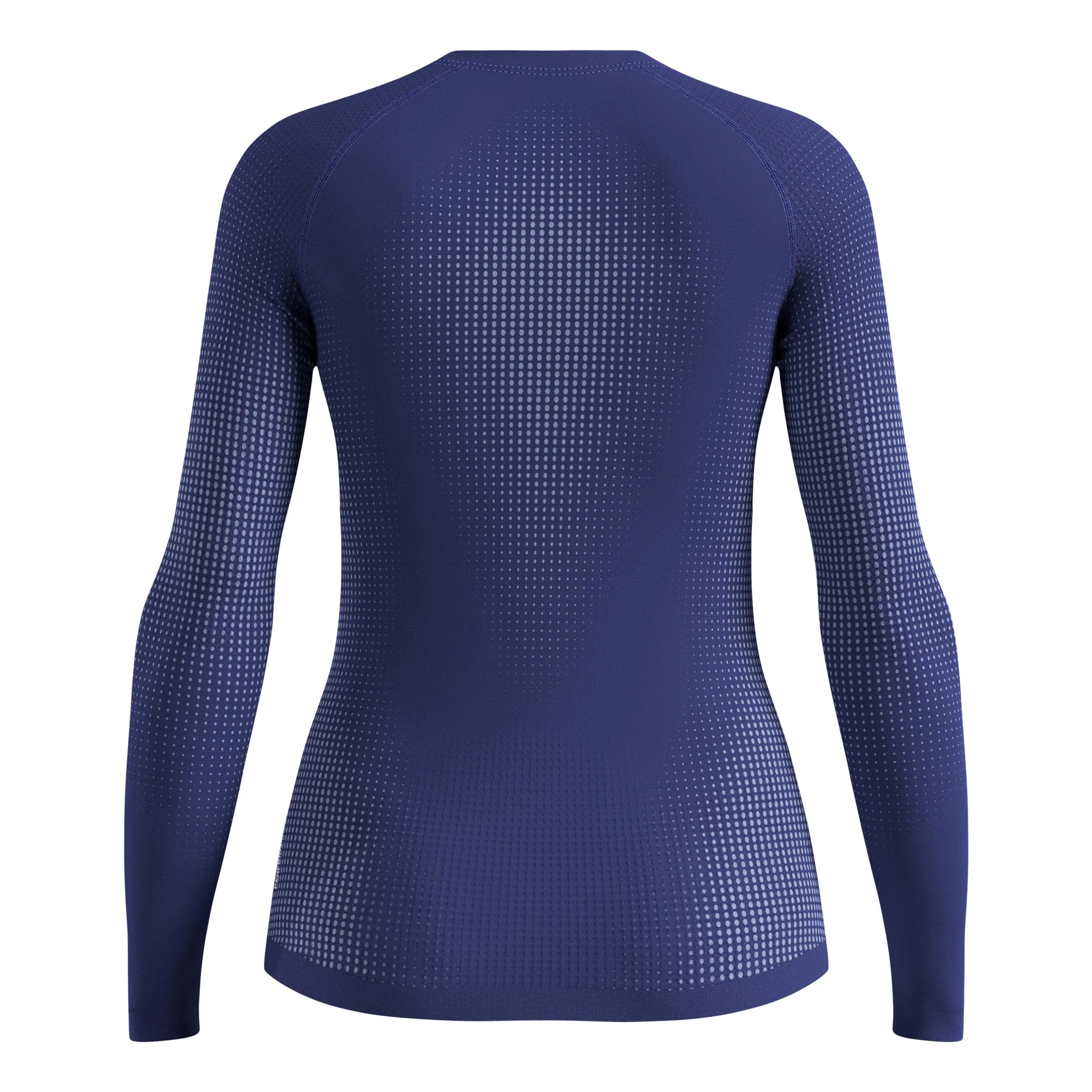 Performance WarmCrew Longsleeve Damen-blau - Image 2