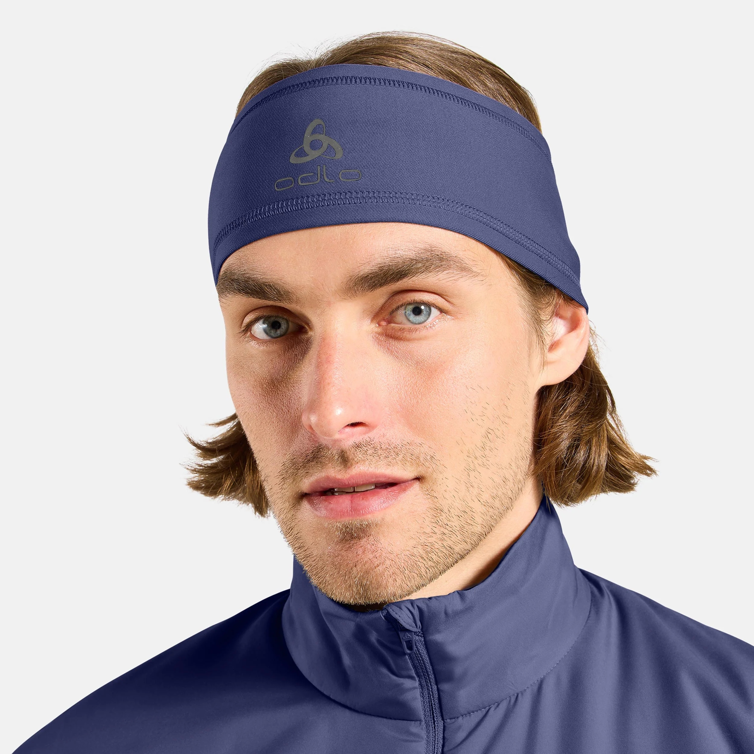 Polyknit Warm Stirnband-Blau - Image 4