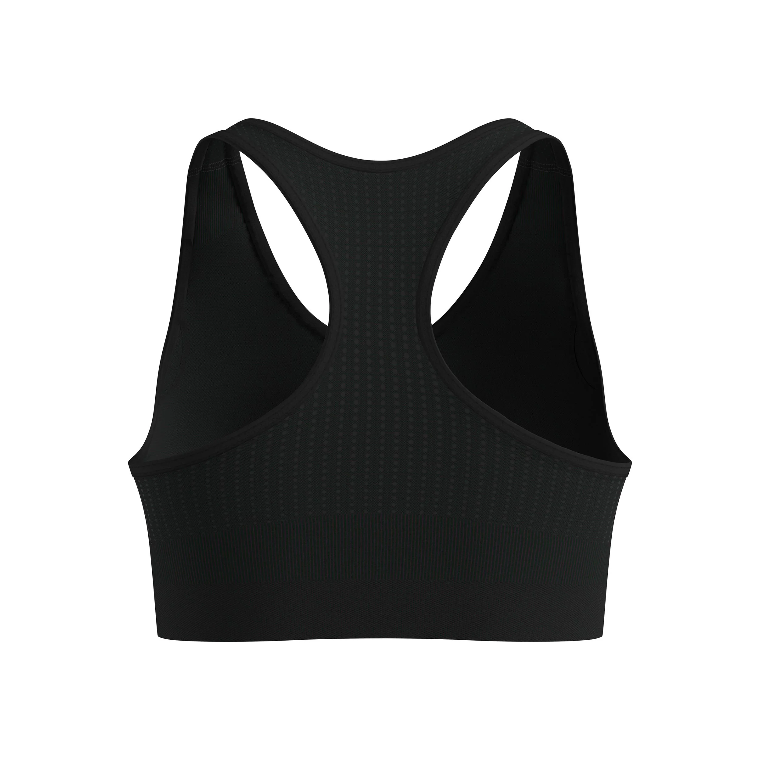 Seamless High Sport-BH Damen-Schwarz - Image 2