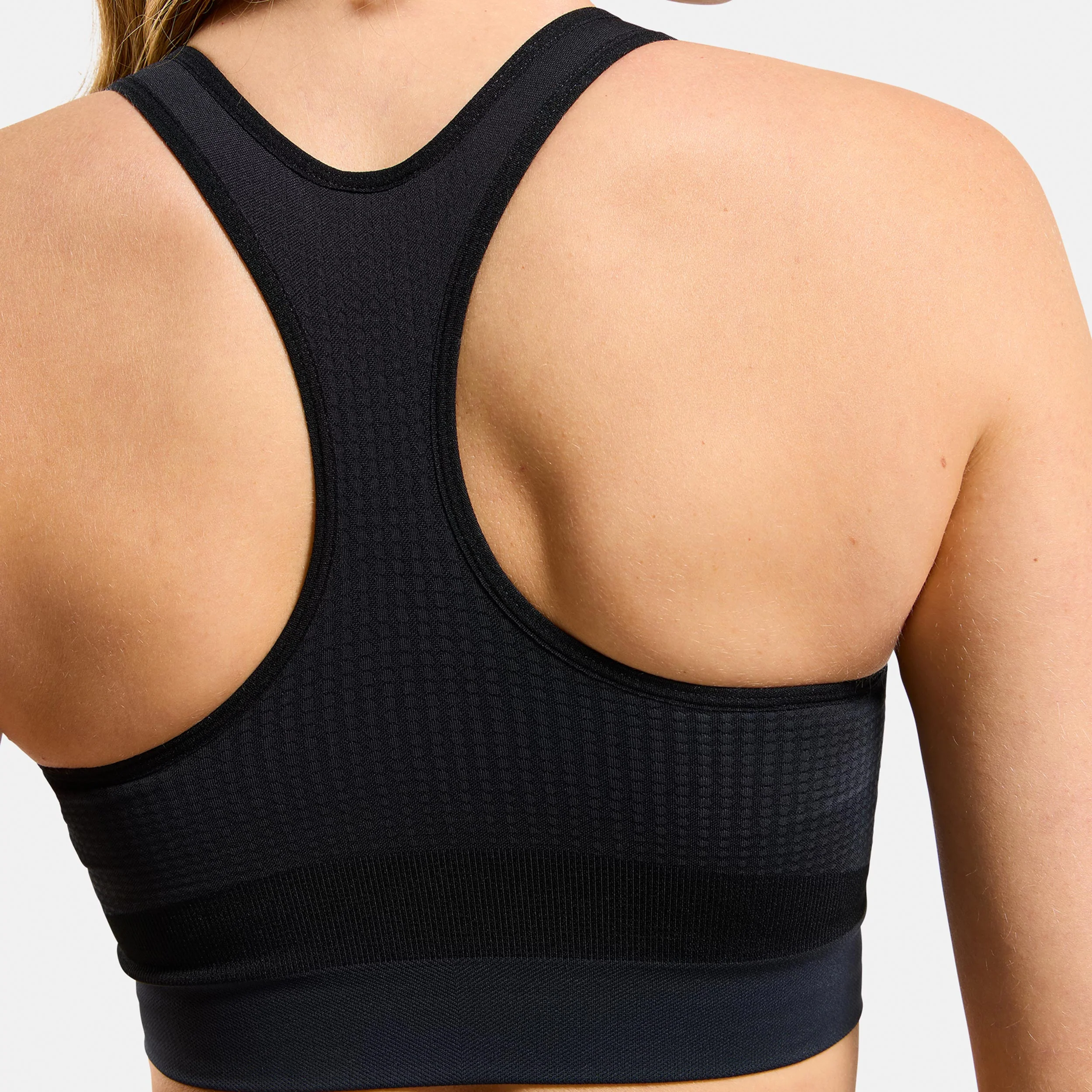 Seamless High Sport-BH Damen-Schwarz - Image 7