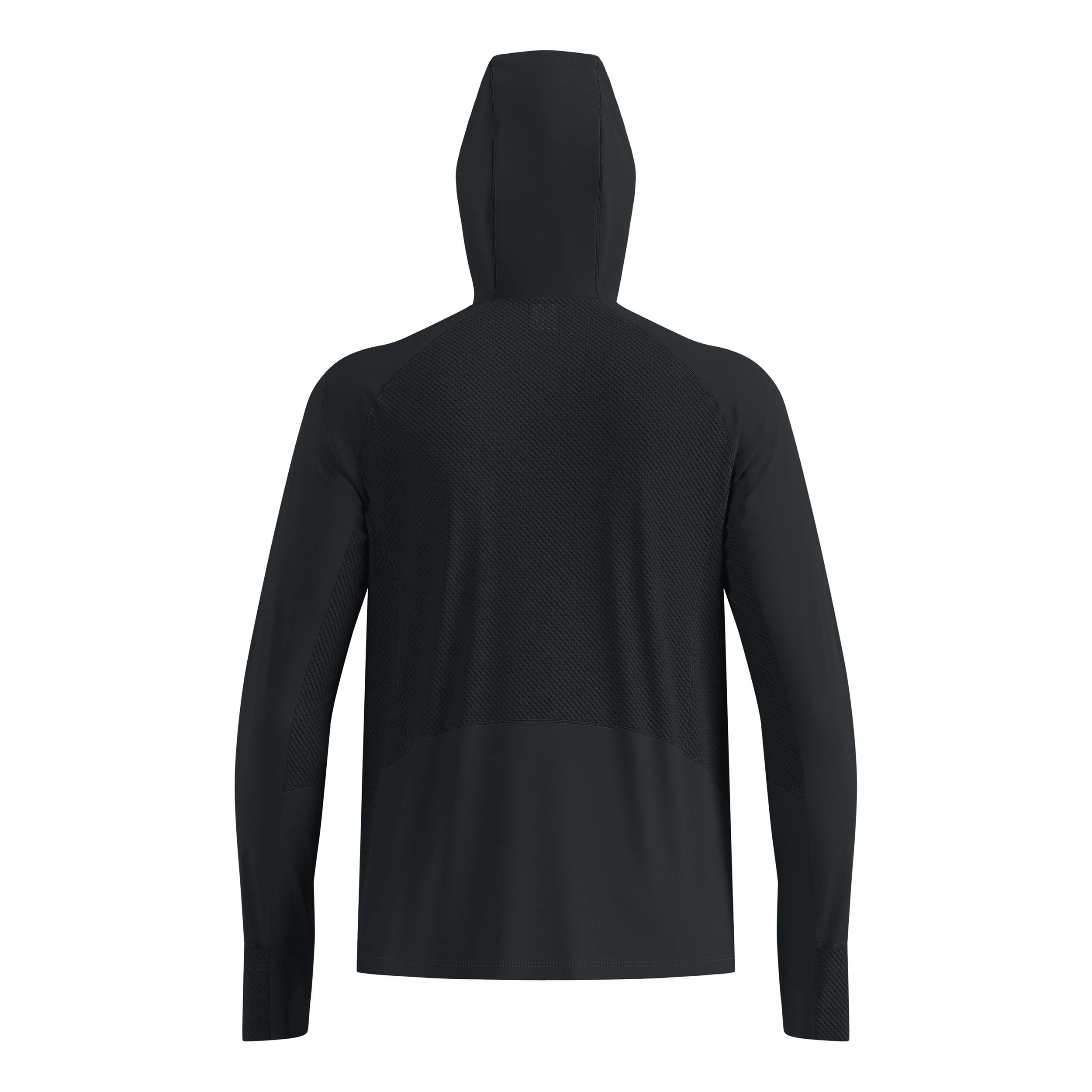 X-Alp Midlayer Laufshirt Herren-Schwarz - Image 2