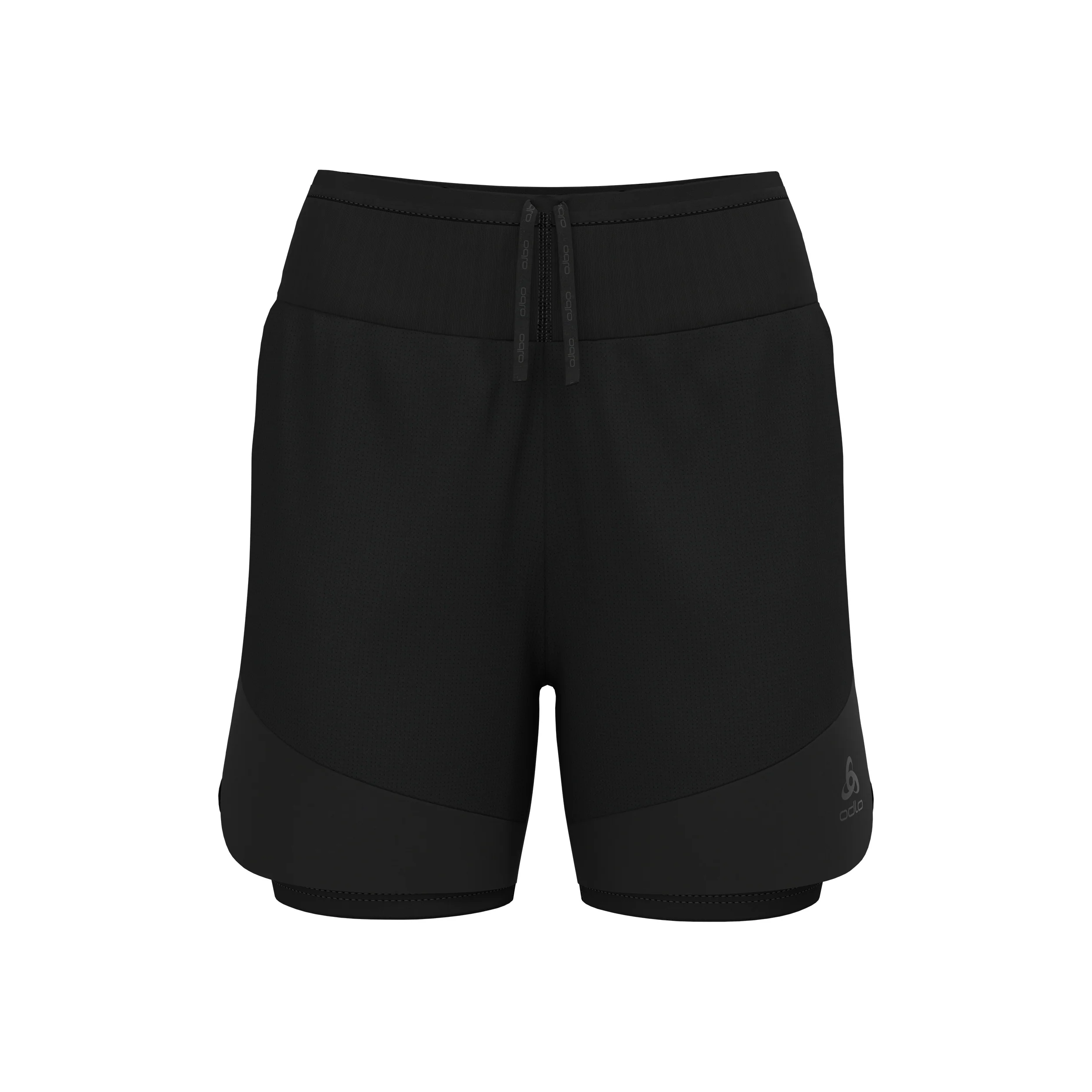 X-Alp Trail 5in 2in1 Laufshorts Damen-Schwarz