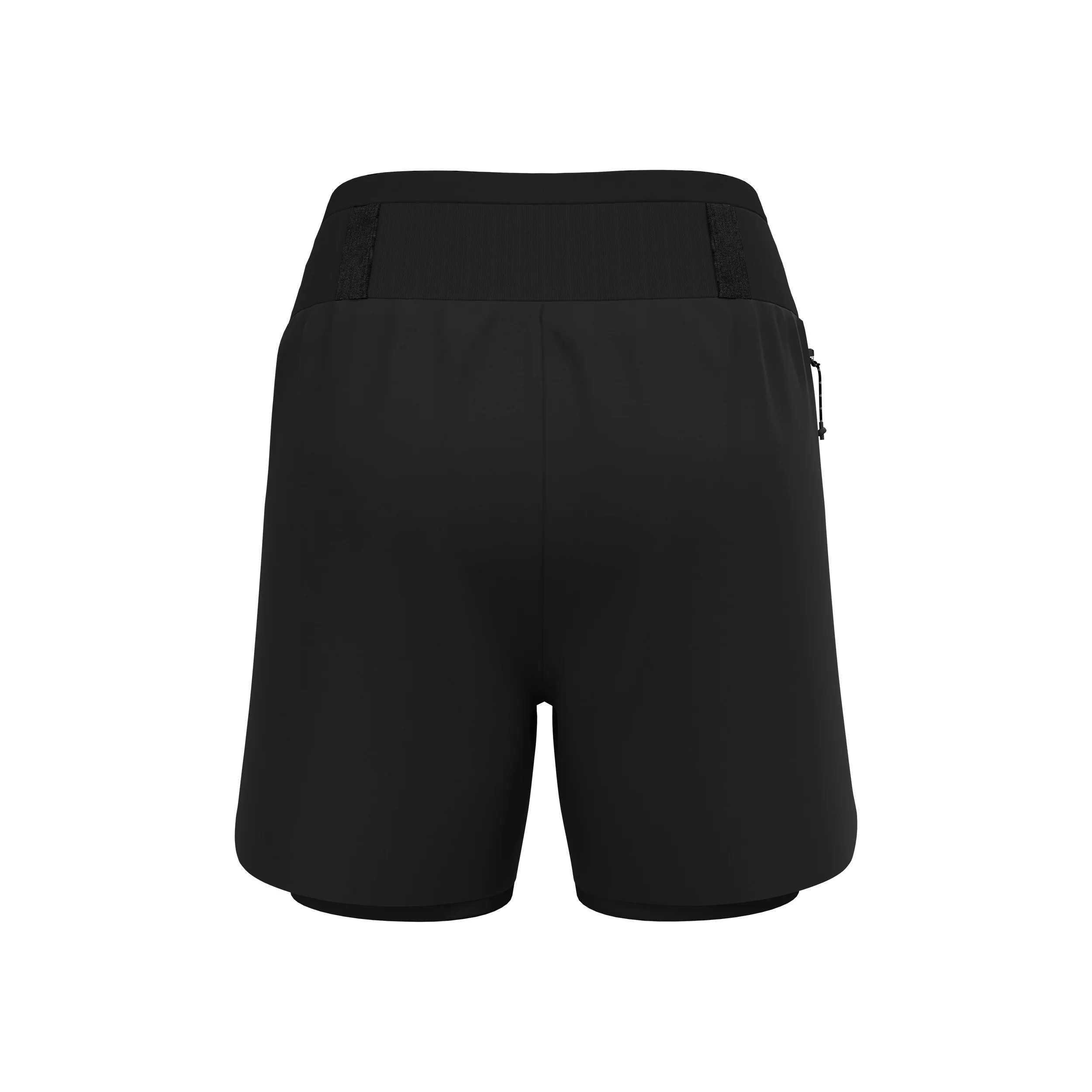 X-Alp Trail 5in 2in1 Laufshorts Damen-Schwarz - Image 2
