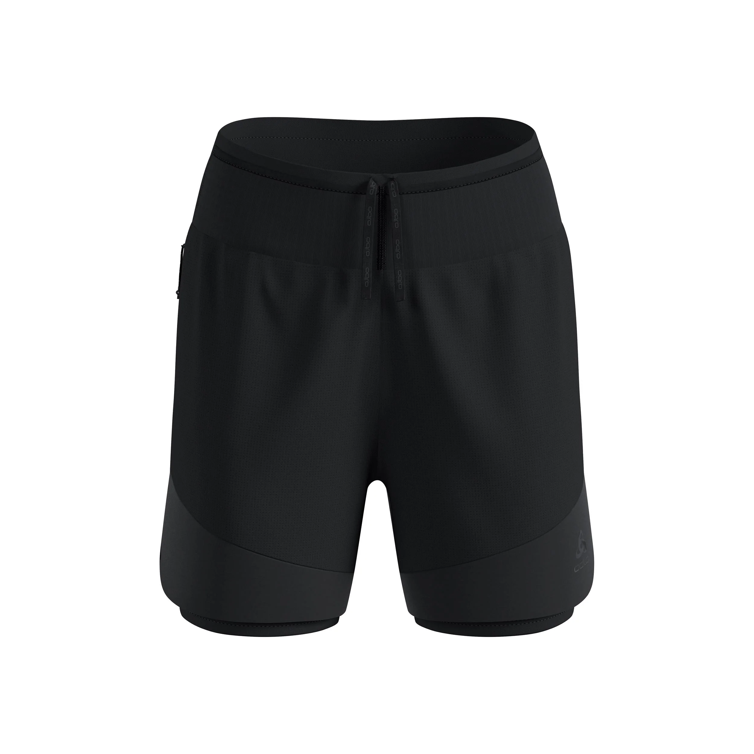 X-Alp Trail 5in 2in1 Laufshorts Damen-schwarz