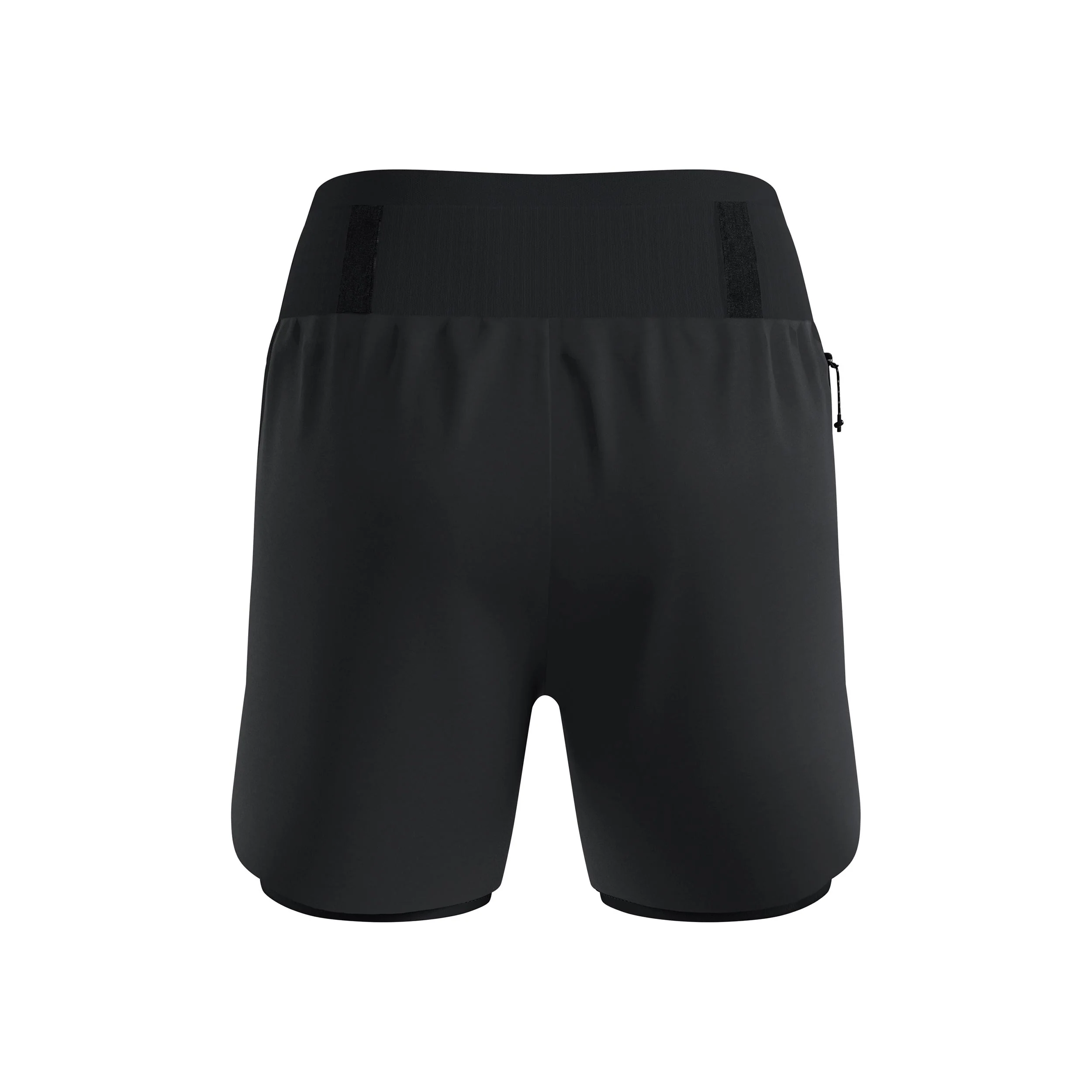 X-Alp Trail 5in 2in1 Laufshorts Damen-schwarz - Image 2