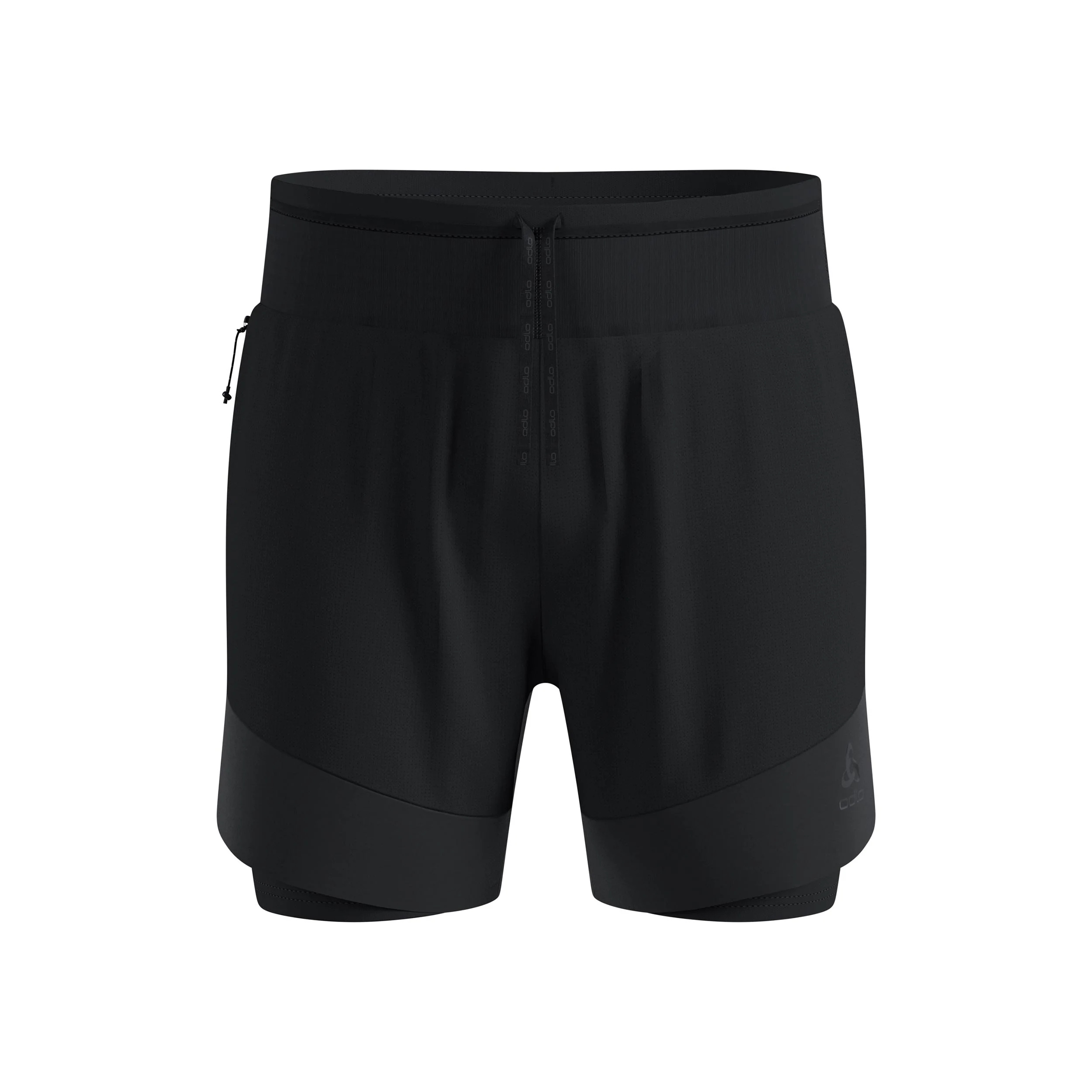 X-Alp Trail 6in 2in1 Laufshorts Herren-schwarz