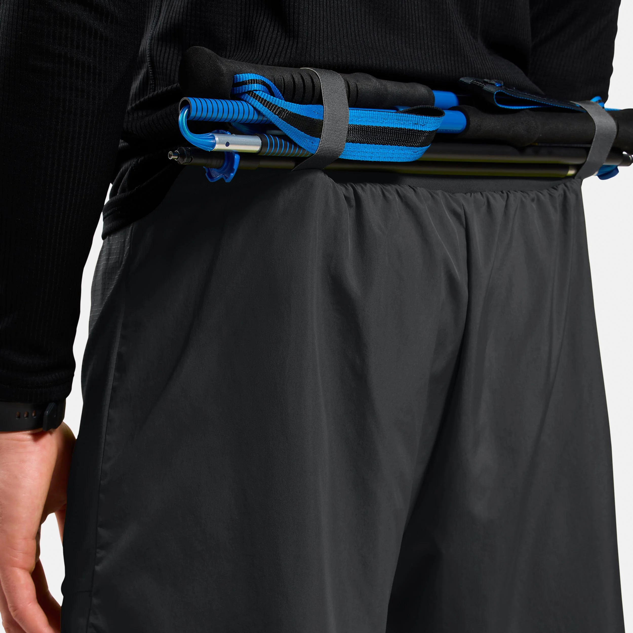 X-Alp Trail 6in 2in1 Laufshorts Herren-schwarz - Image 5