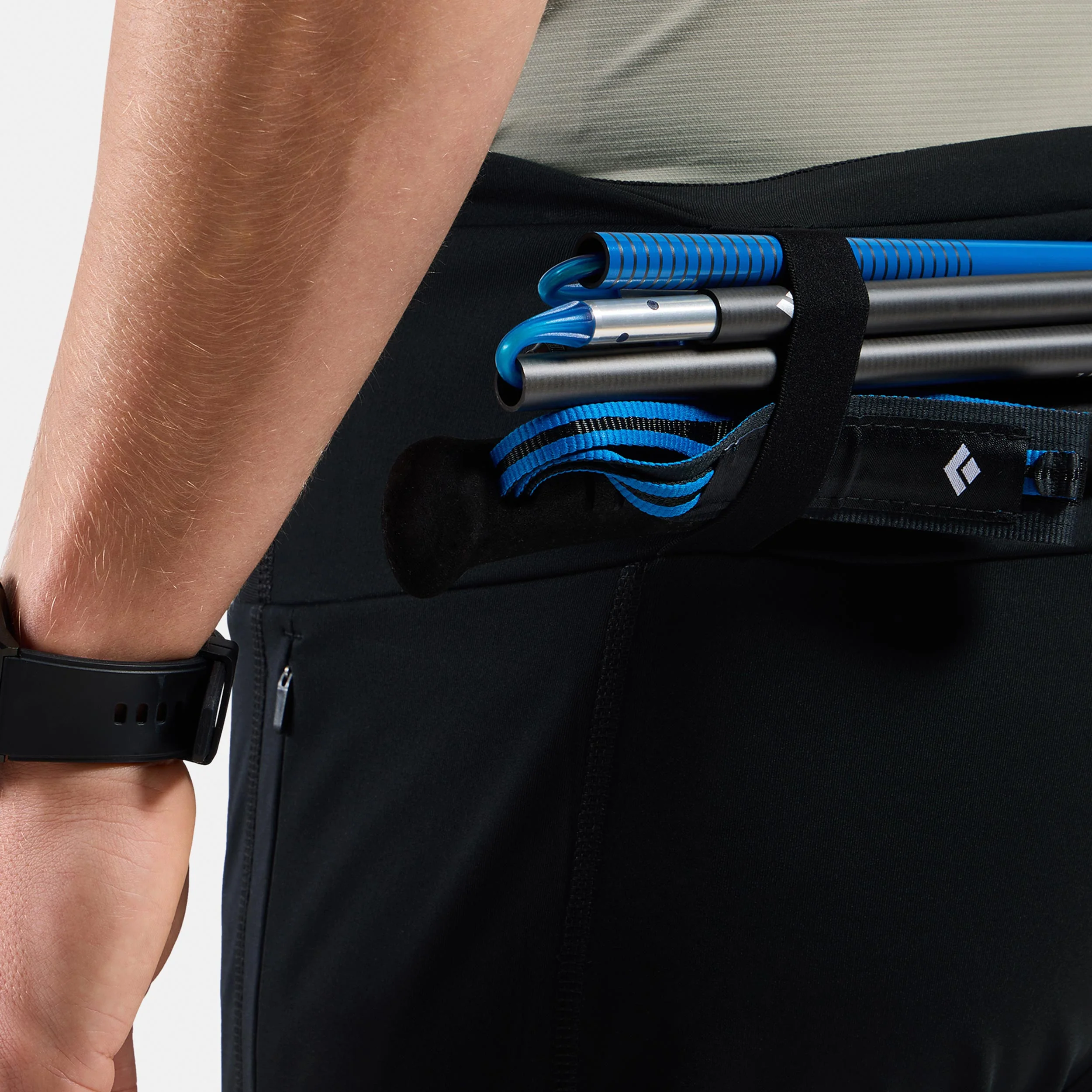 X-Alp Trail Cargo Lauftight Herren-Schwarz - Image 9