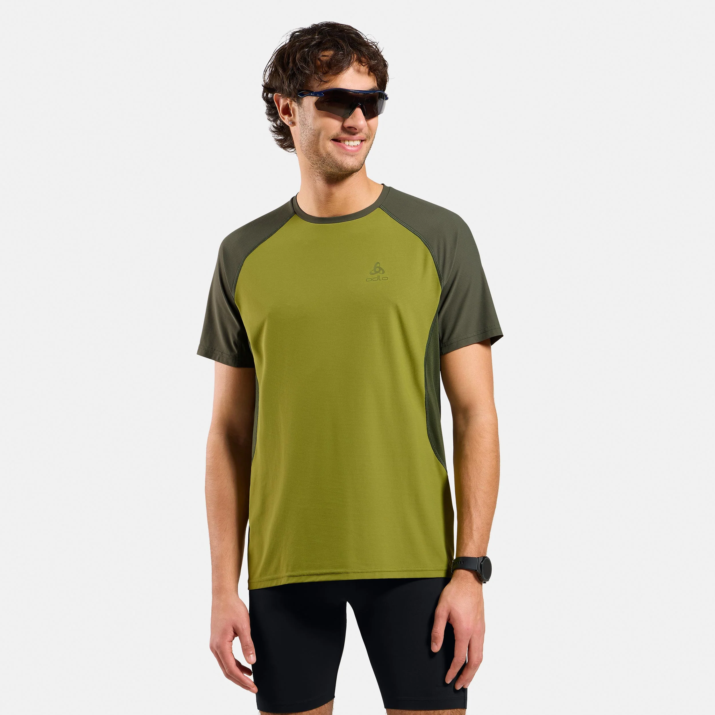 X-Alp Trail Laufshirt Herren-grün, dunkelgrün - Image 3