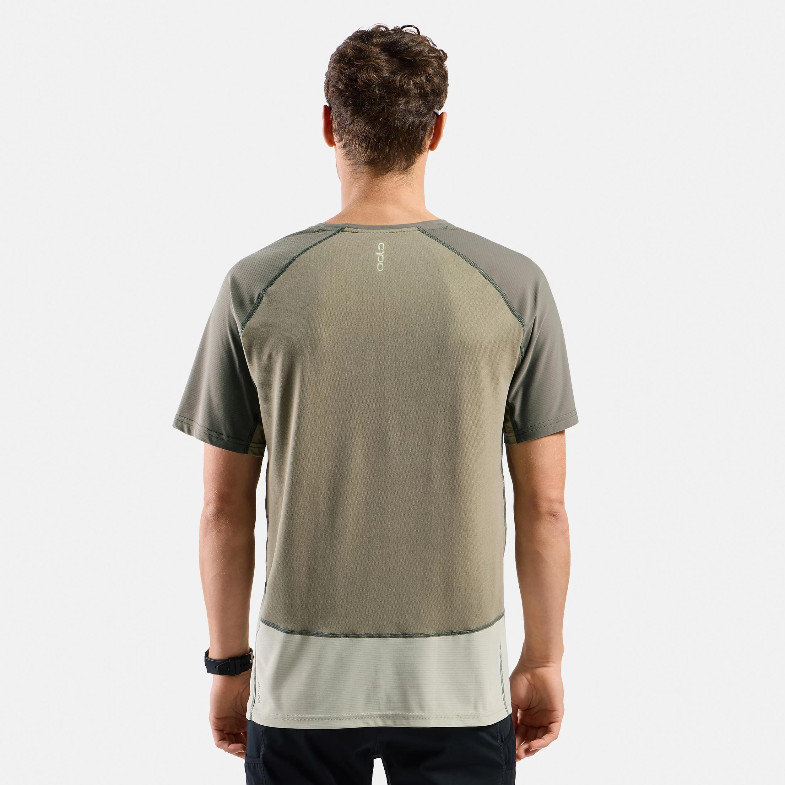 X-Alp Trail Laufshirt Herren-khaki - Image 4