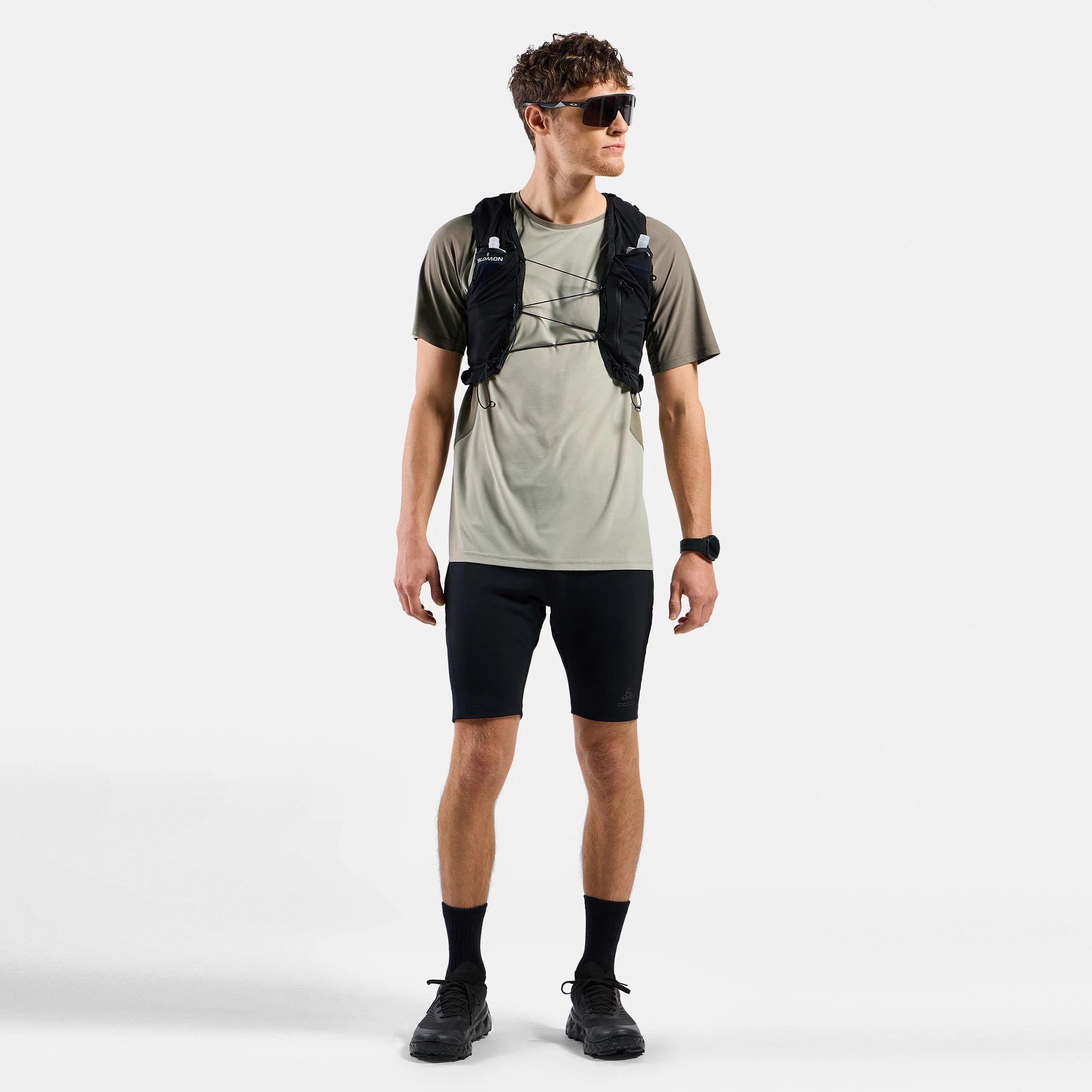 X-Alp Trail Laufshirt Herren-khaki - Image 5