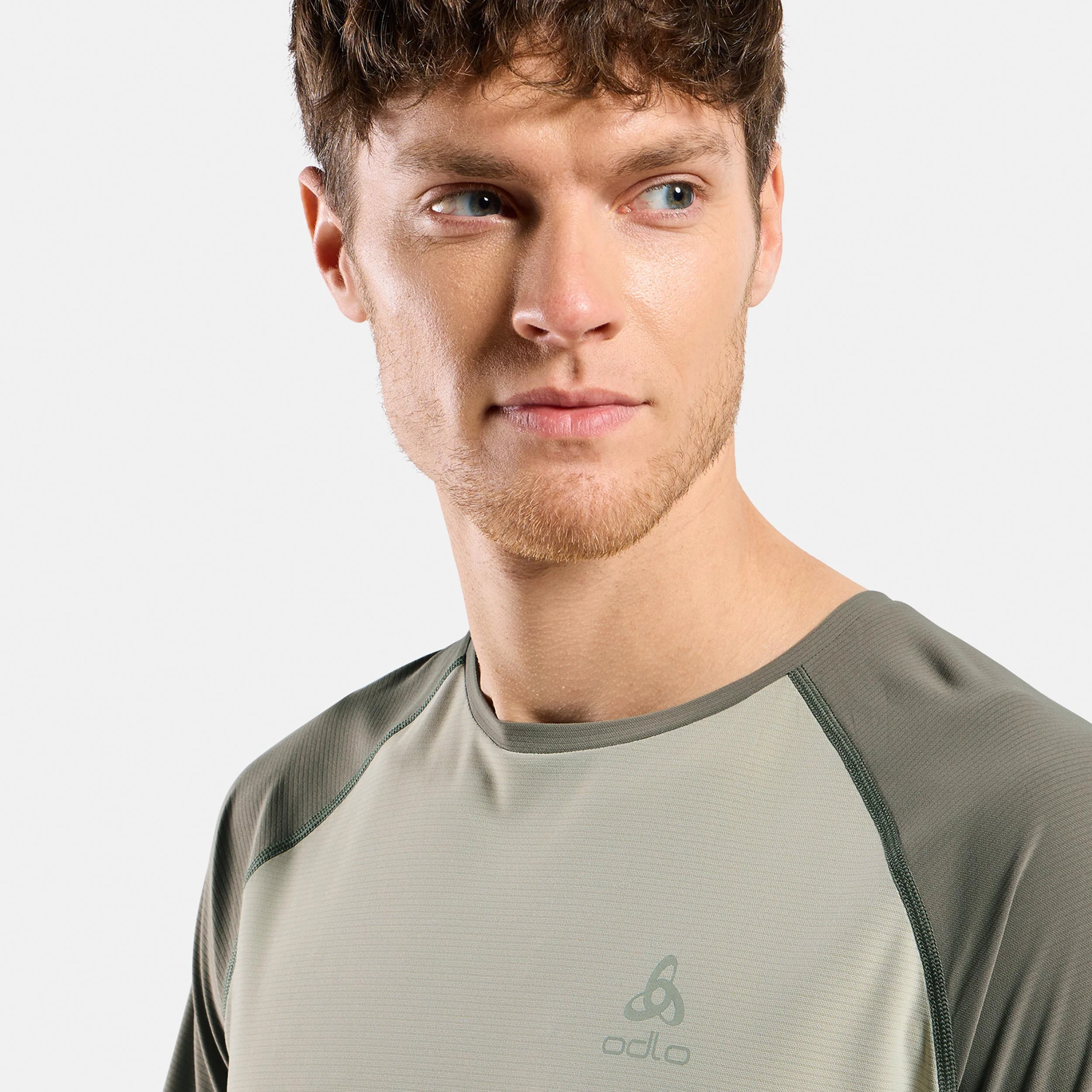 X-Alp Trail Laufshirt Herren-khaki - Image 6