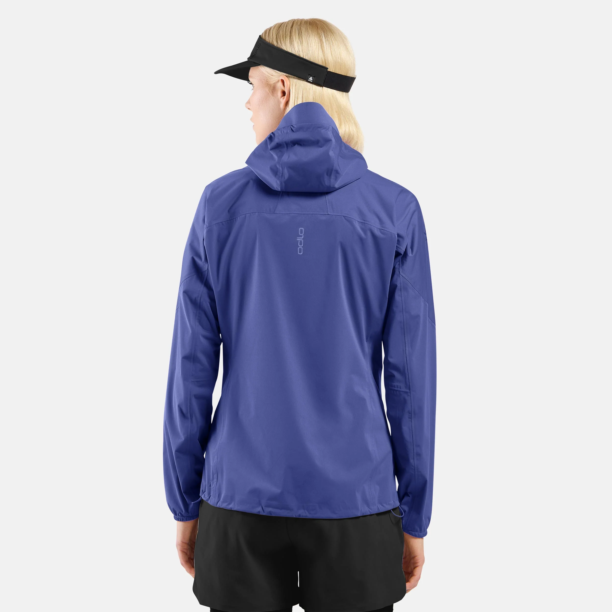 X-Alp Waterproof Laufjacke Damen-blau - Image 4
