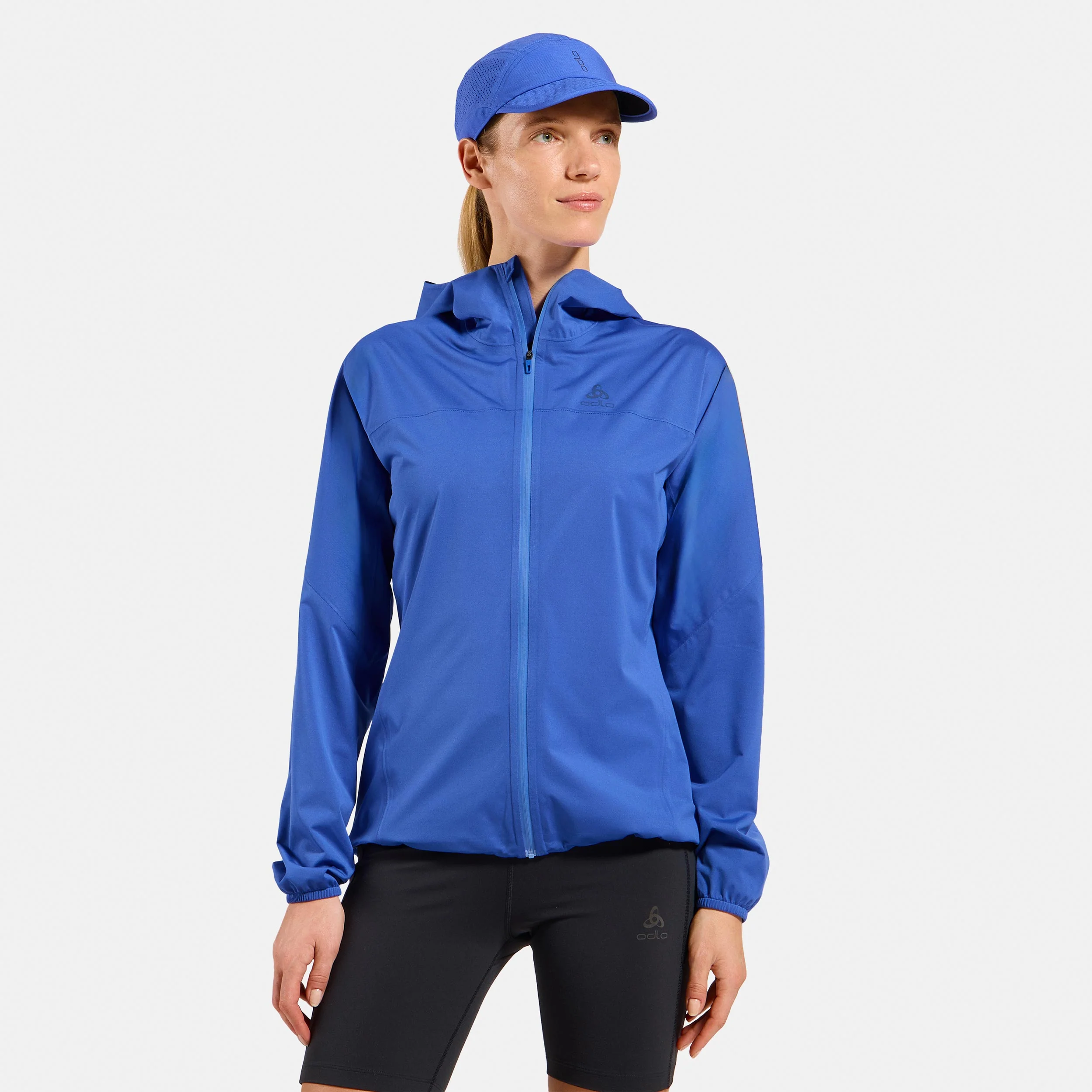 X-Alp Waterproof Laufjacke Damen-blau, blau - Image 3