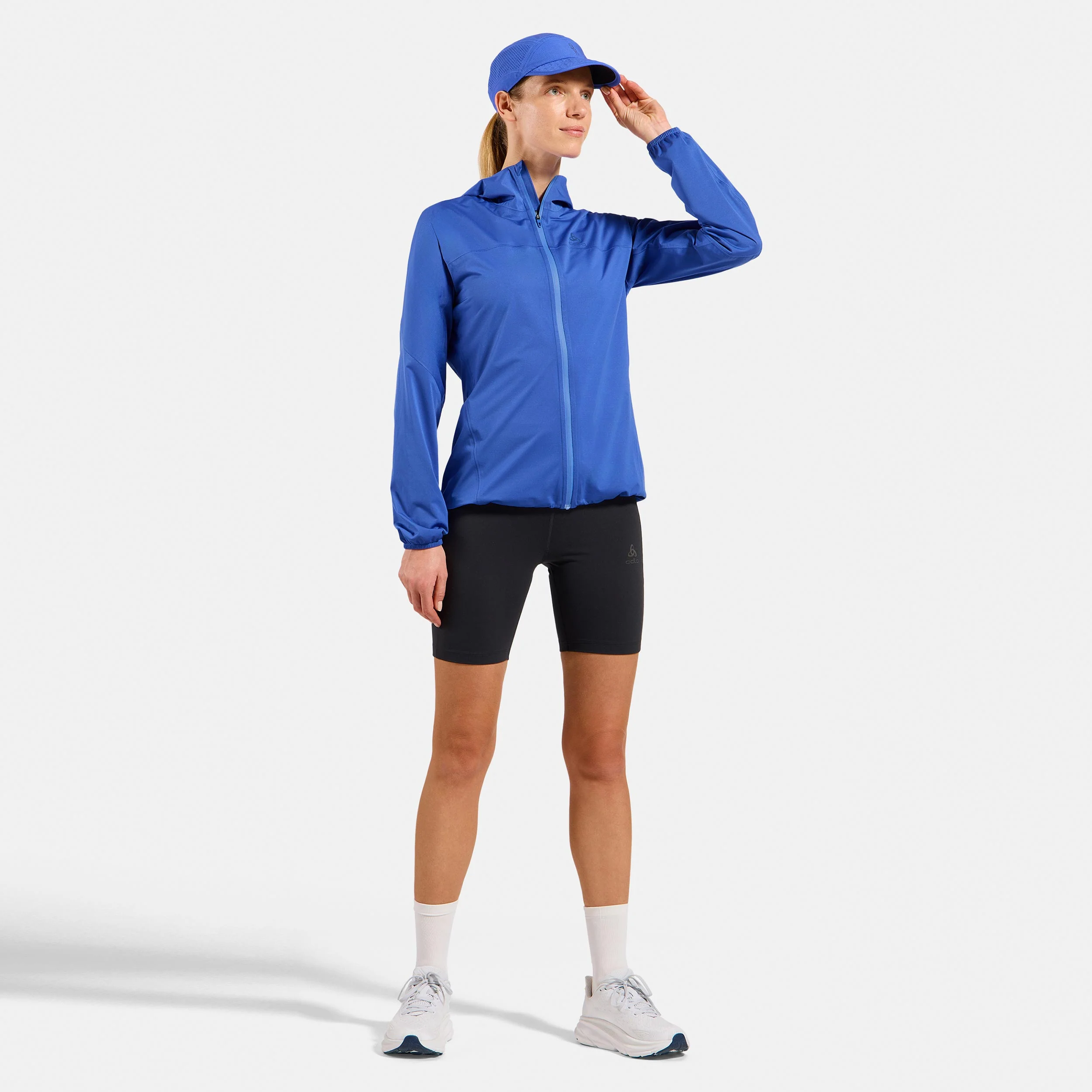 X-Alp Waterproof Laufjacke Damen-blau, blau - Image 7