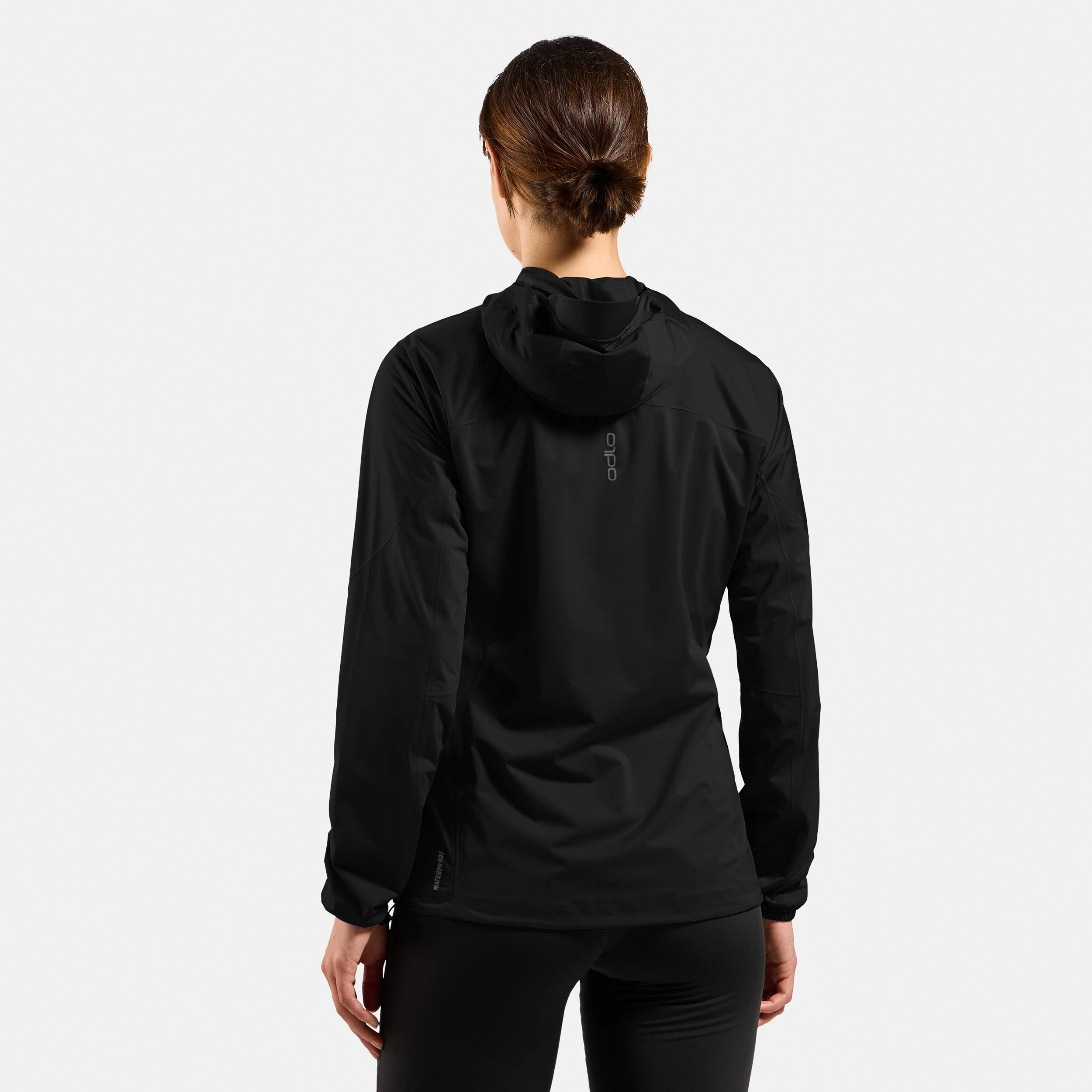 X-Alp Waterproof Laufjacke Damen-schwarz - Image 4