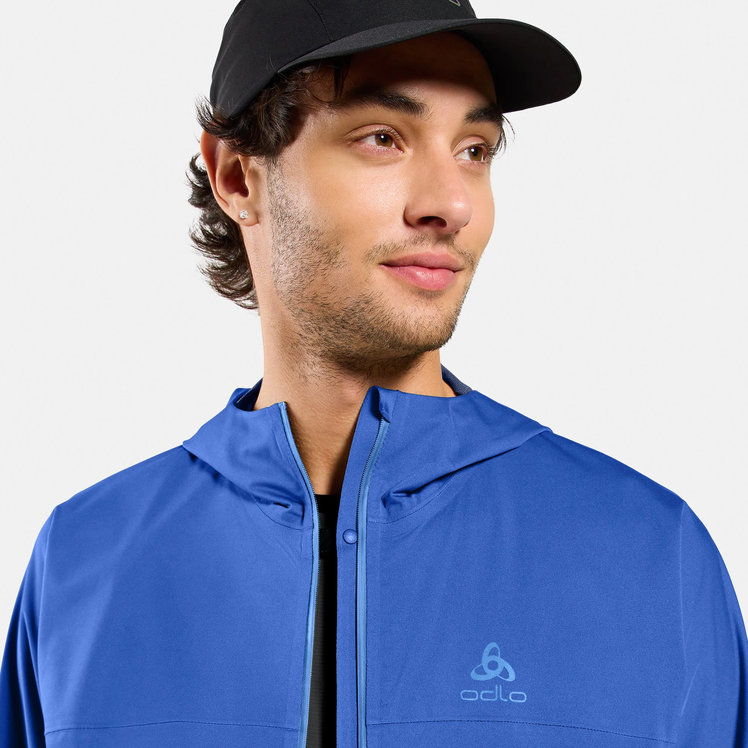 X-Alp Waterproof Laufjacke Herren-blau, blau - Image 5