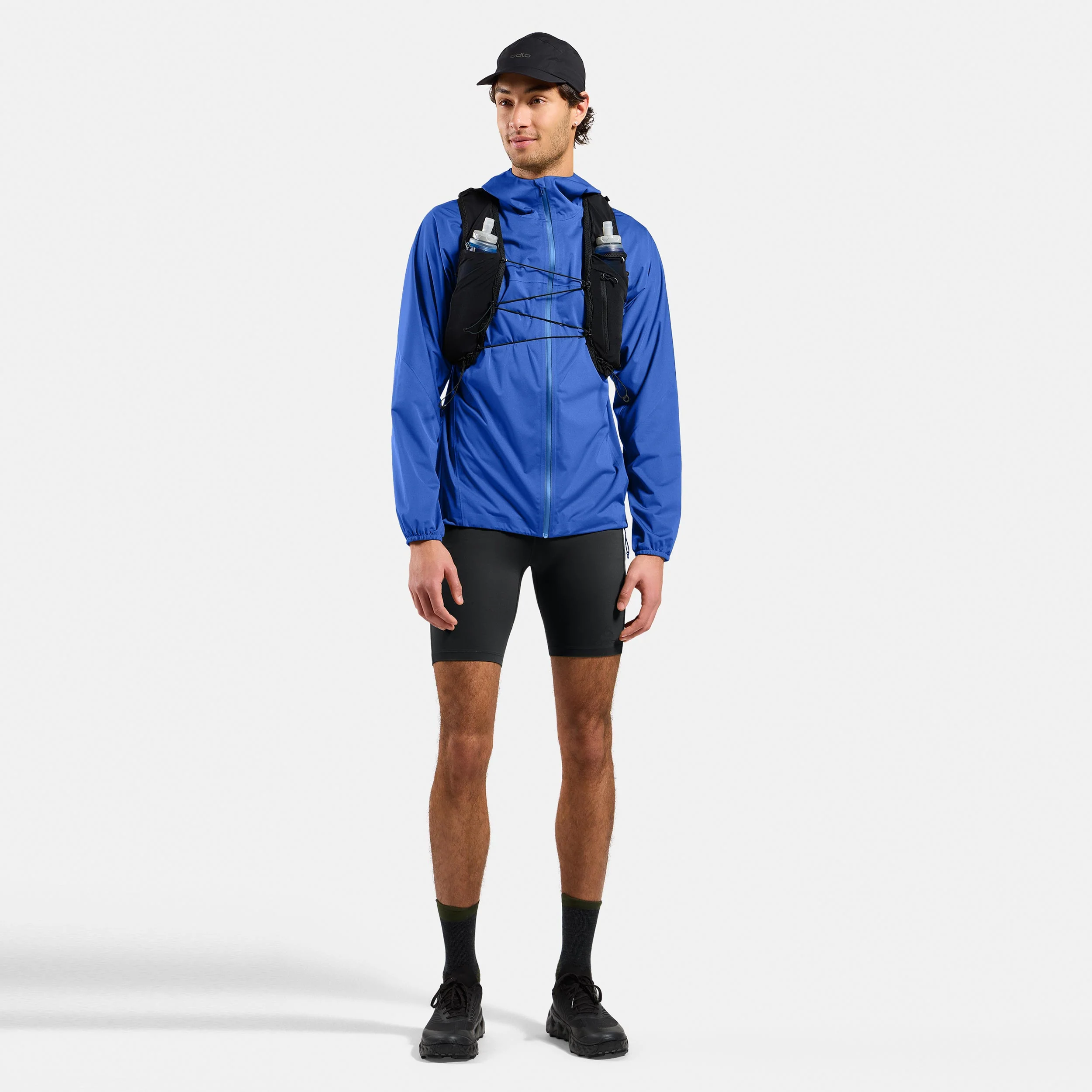 X-Alp Waterproof Laufjacke Herren-blau, blau - Image 7