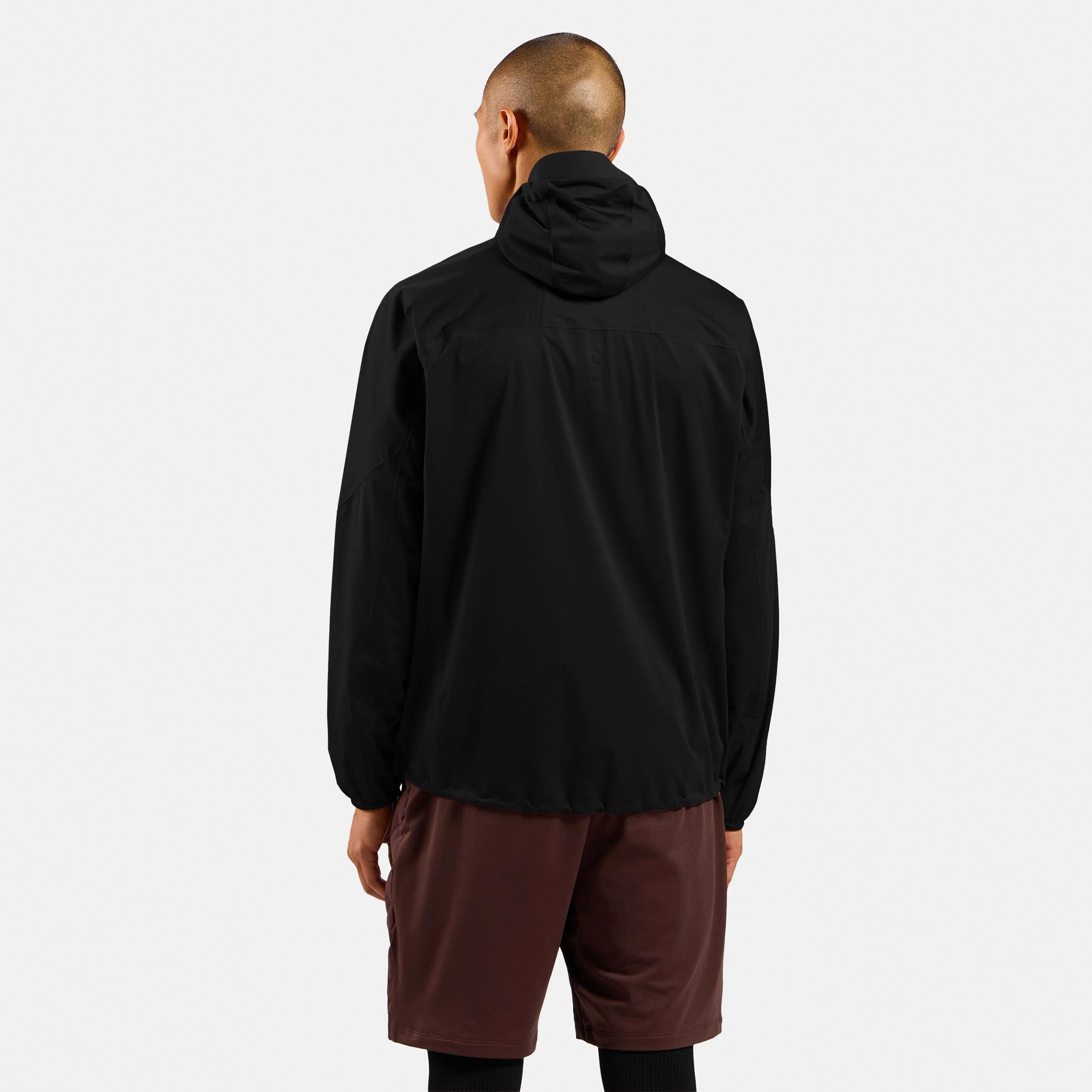 X-Alp Waterproof Laufjacke Herren-schwarz - Image 4